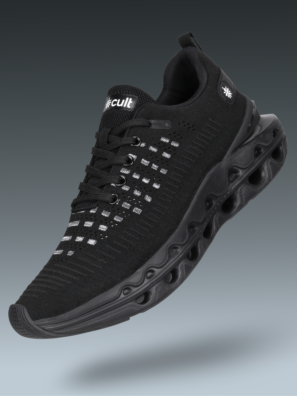 cult Men's Flexora Sneaker Shoes - Black