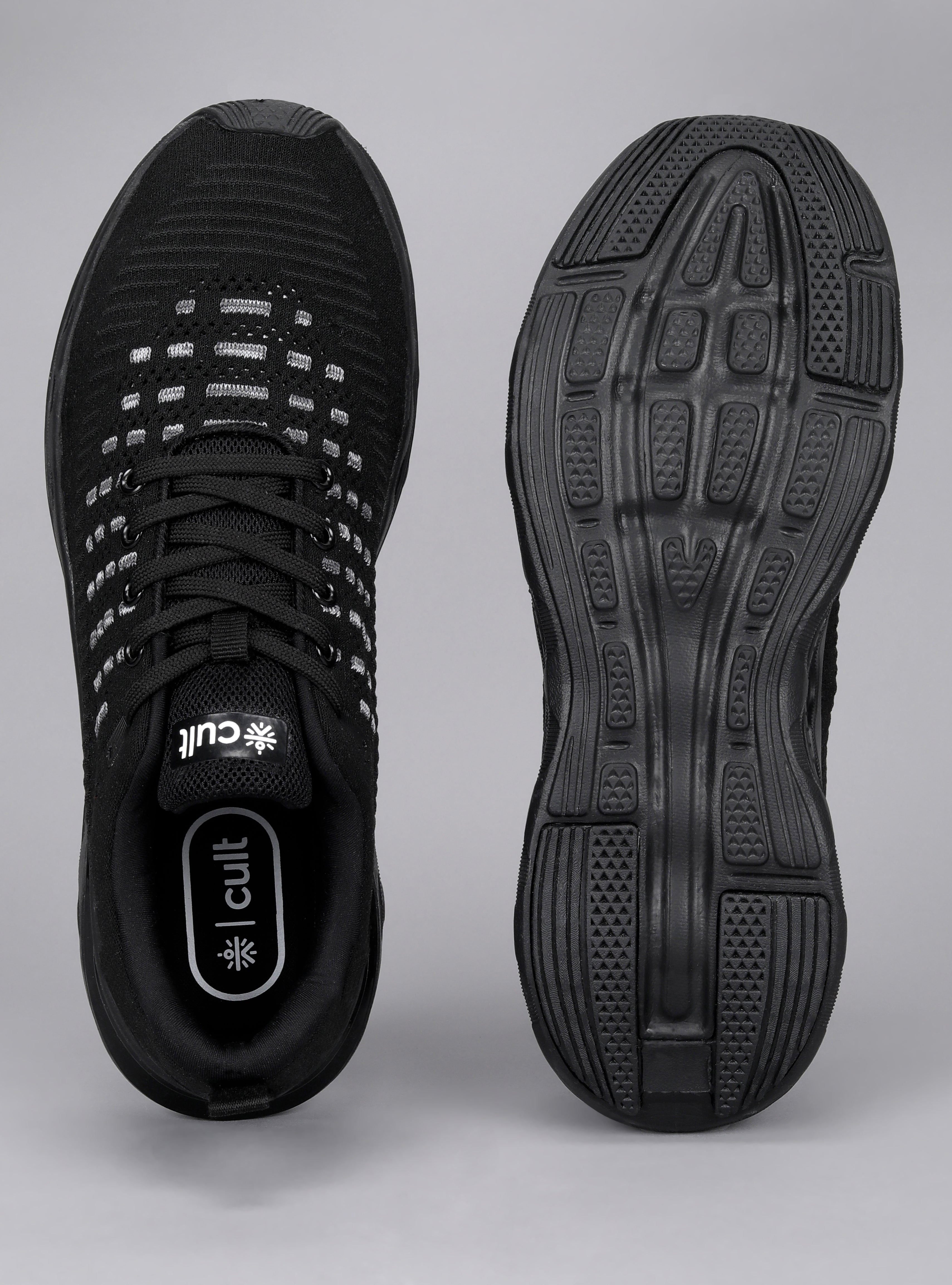 cult Men's Flexora Sneaker Shoes - Black