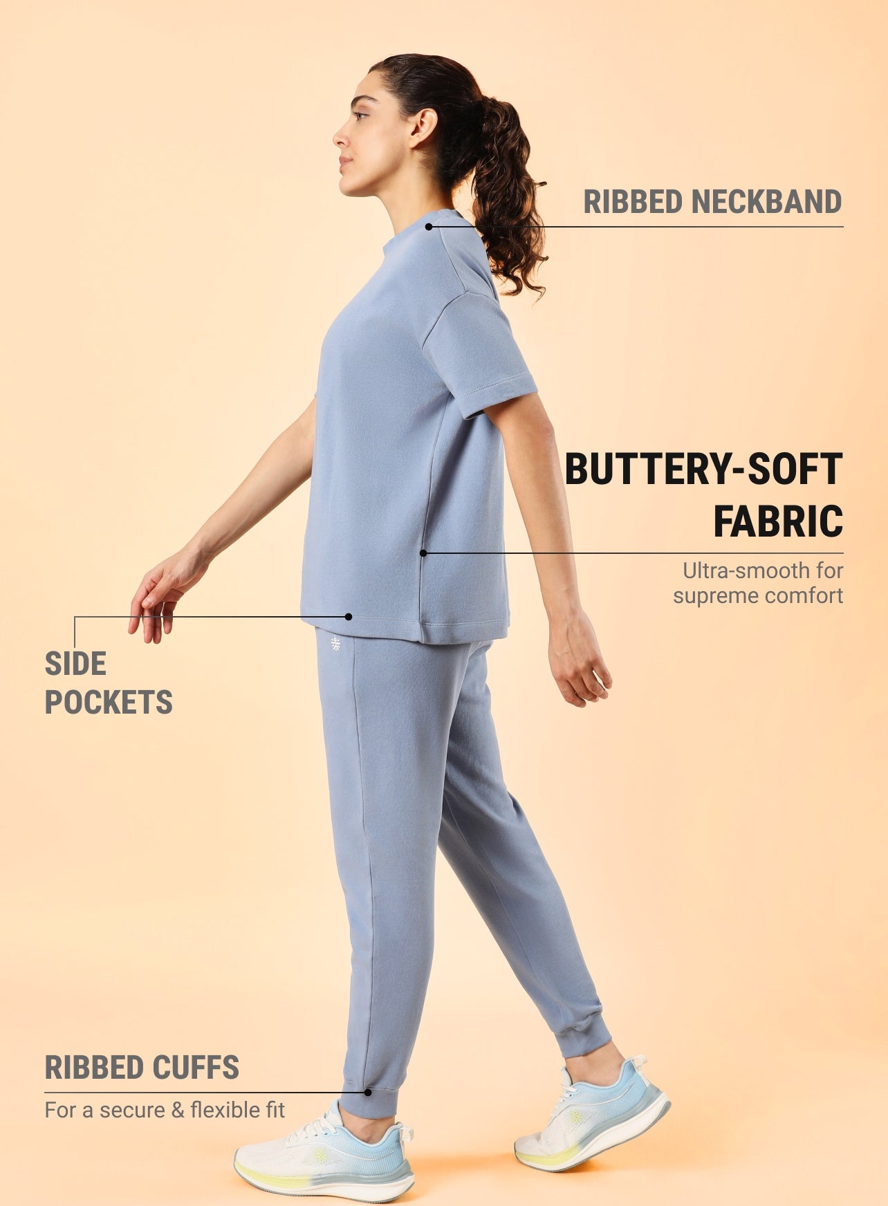 Women's All Day Comfort Co-Ord Set