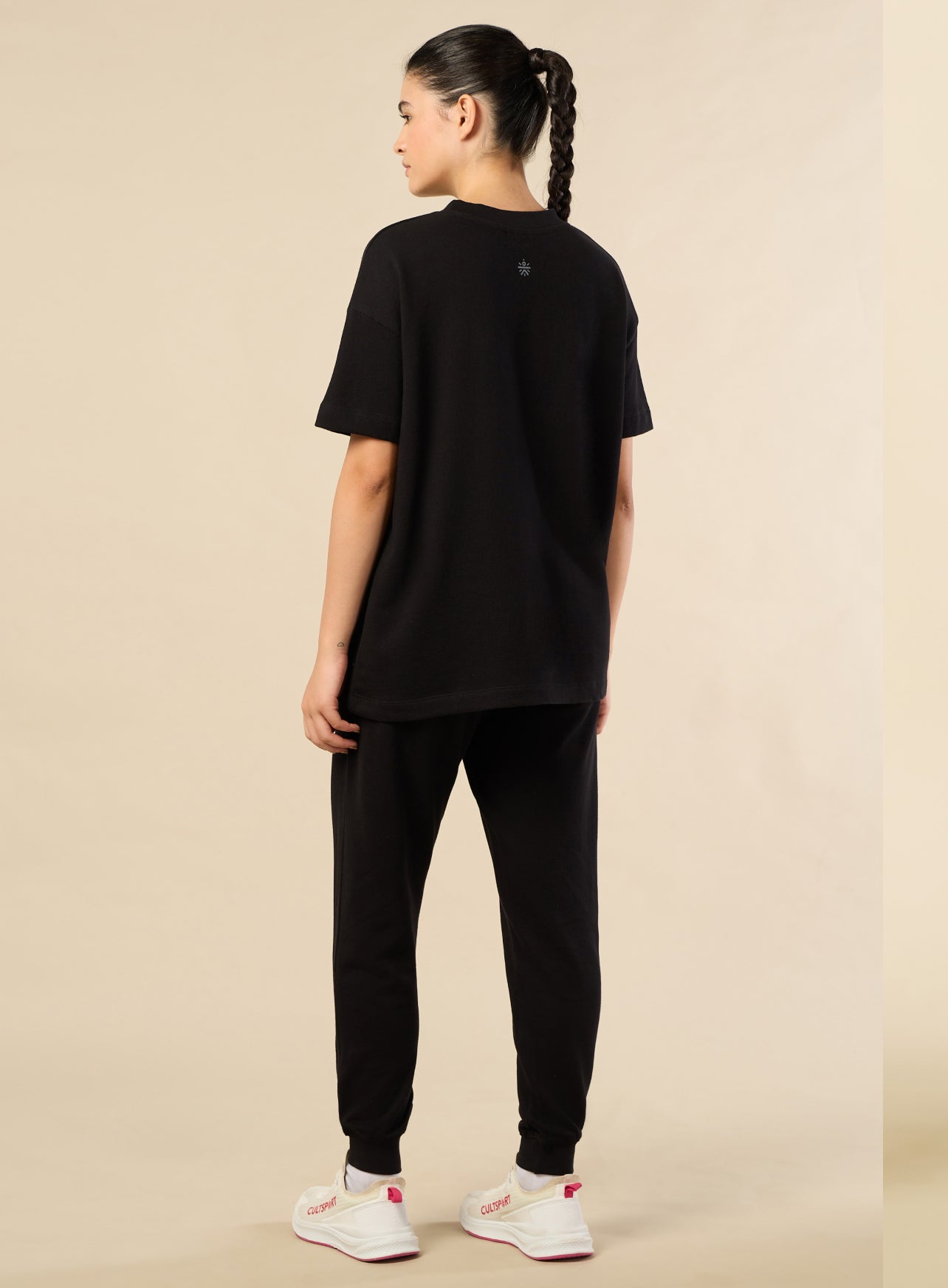 Women's Lifestyle Cotton Black Co-ord Set