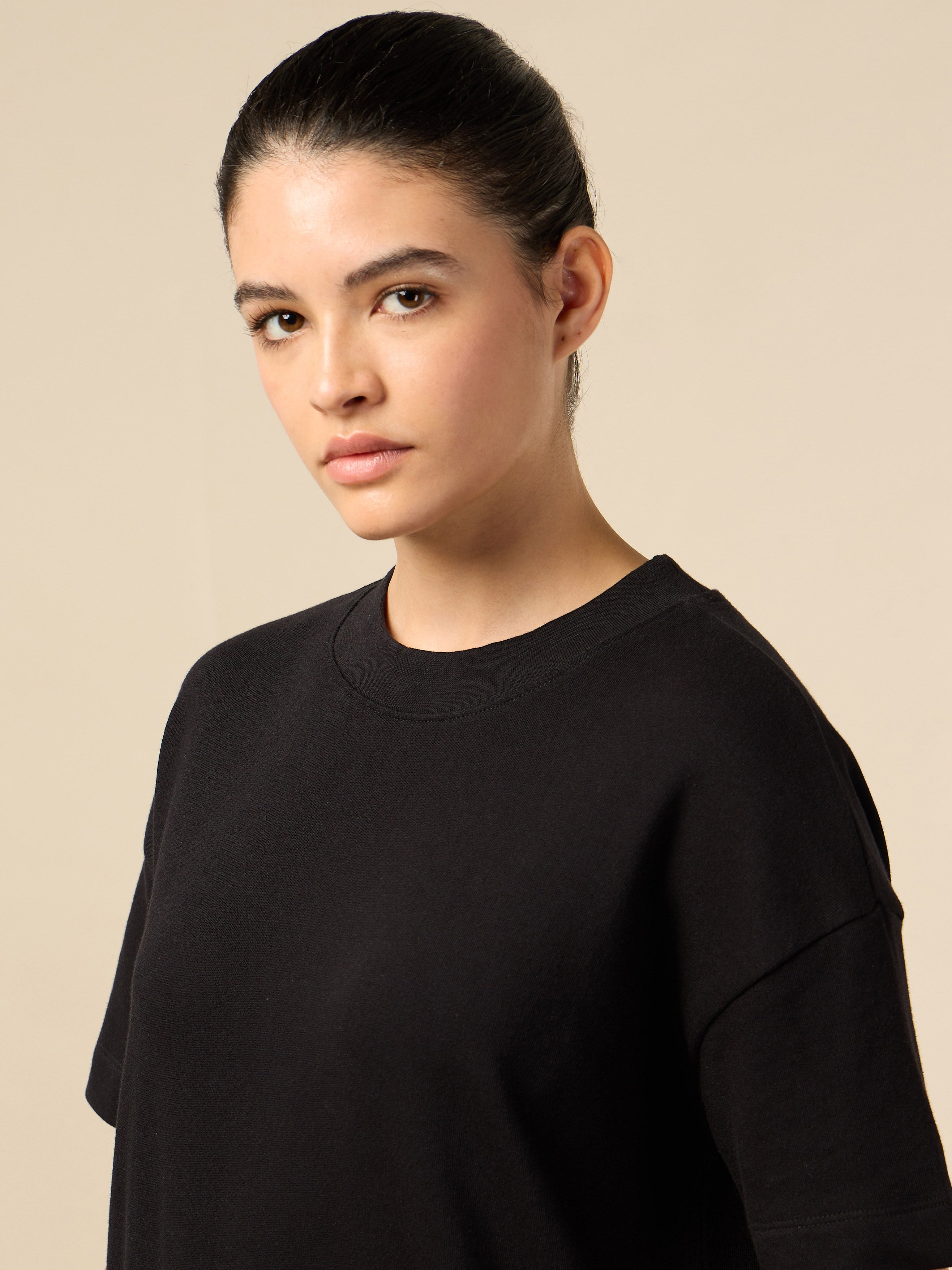 Women's Lifestyle Cotton Black Co-ord Set