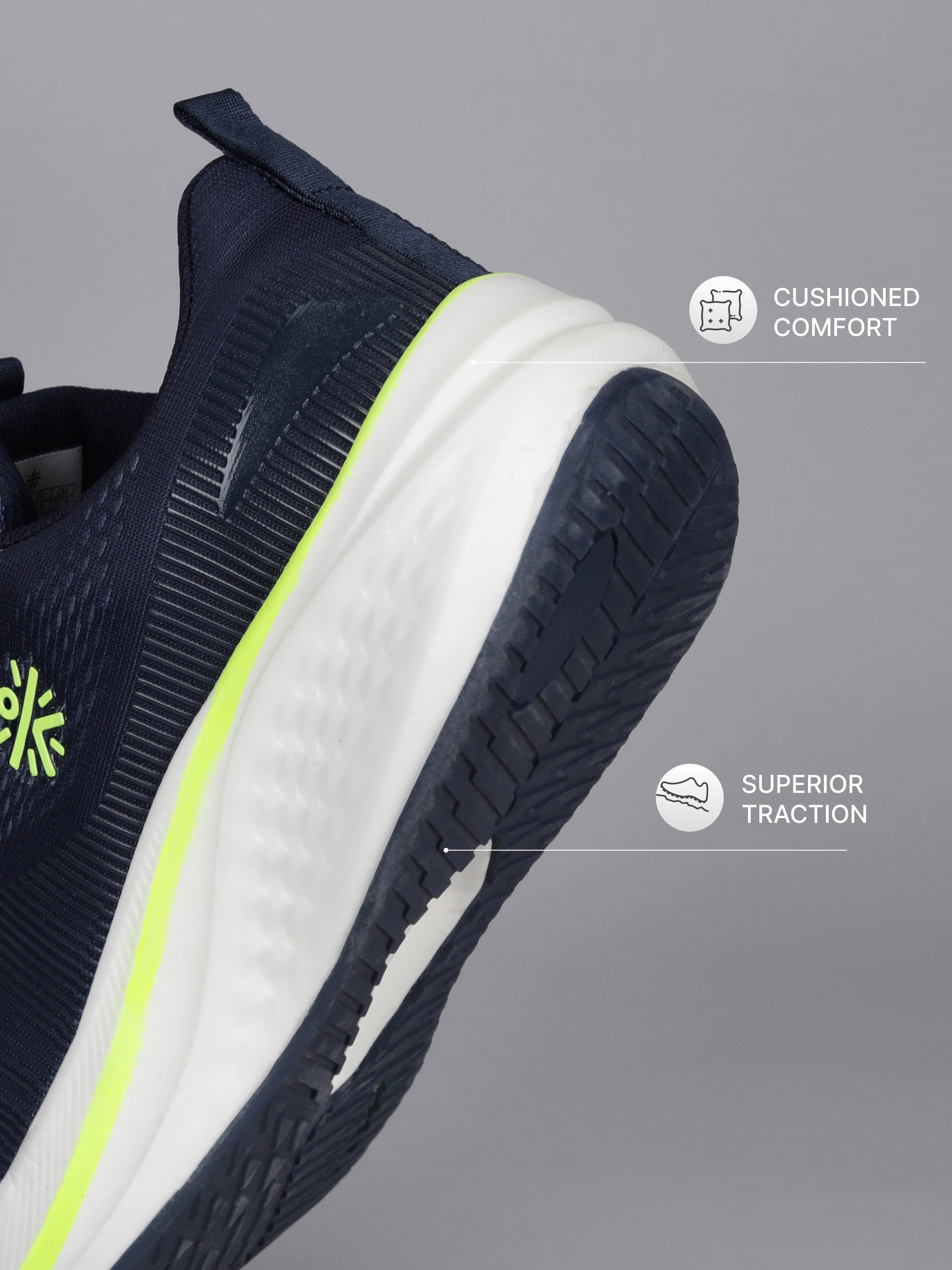 cult Men's Typhon Running Shoes - Navy