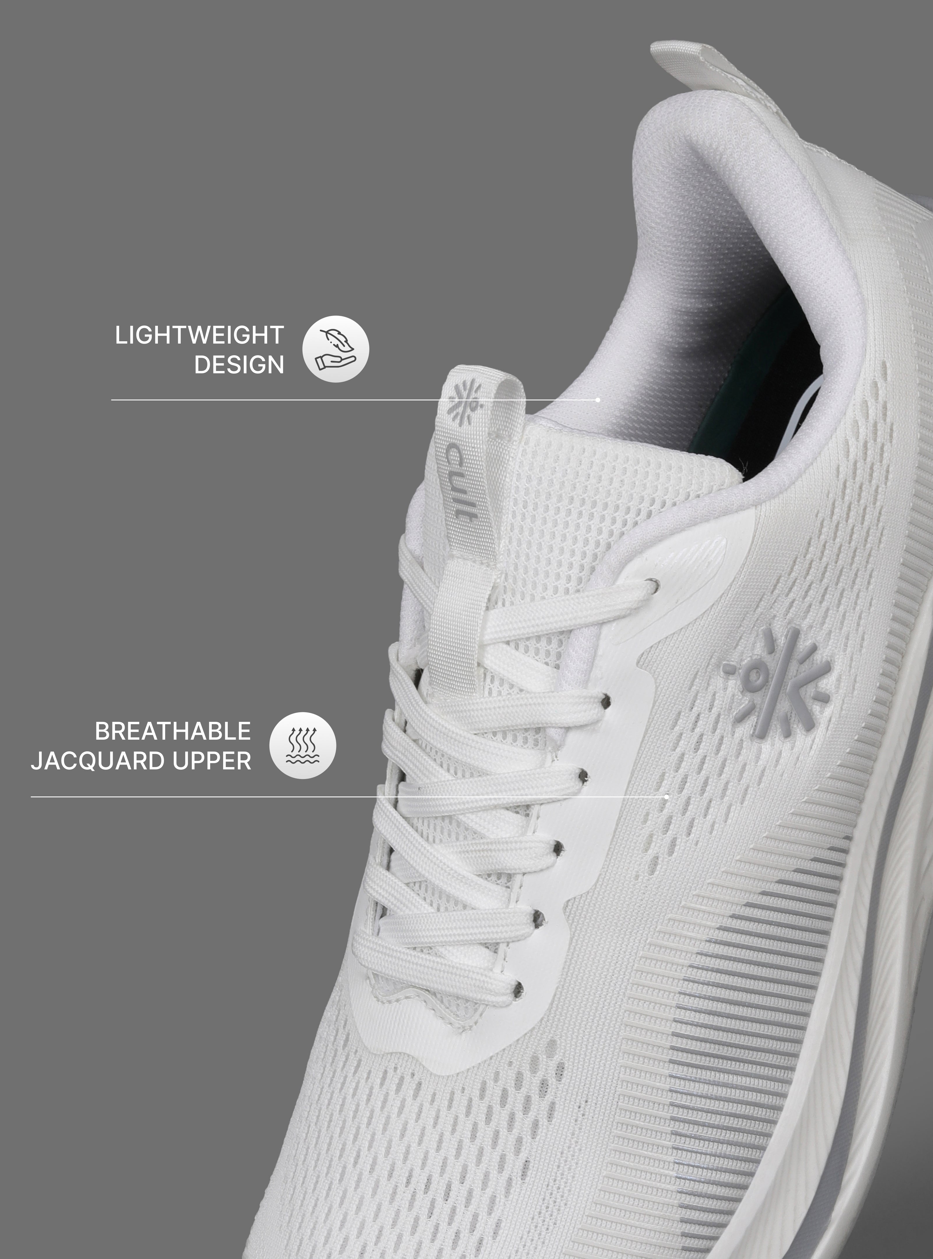 cult Men's Typhon Running Shoes - White