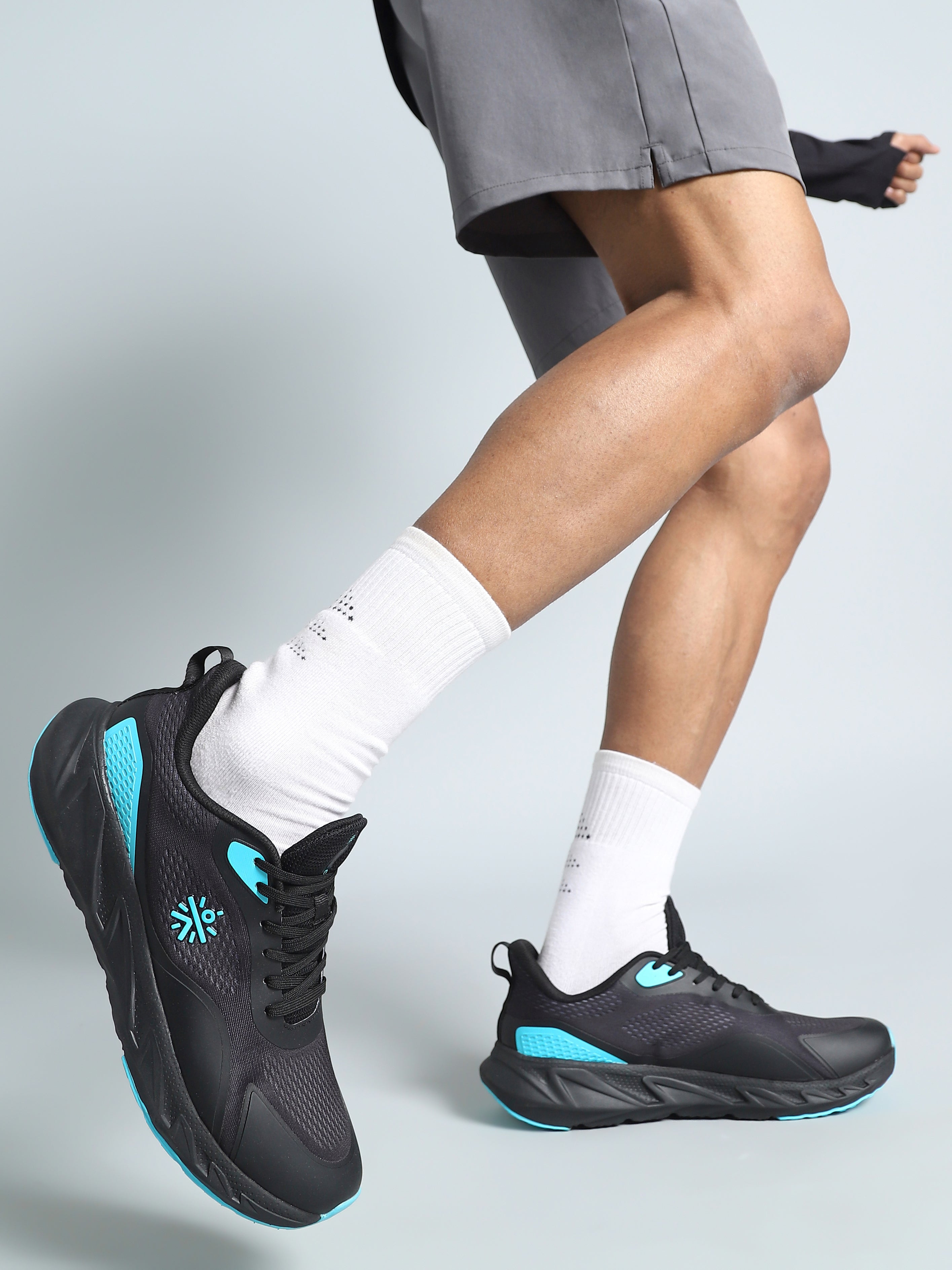 Cult Men's Torque Running Shoes - Black