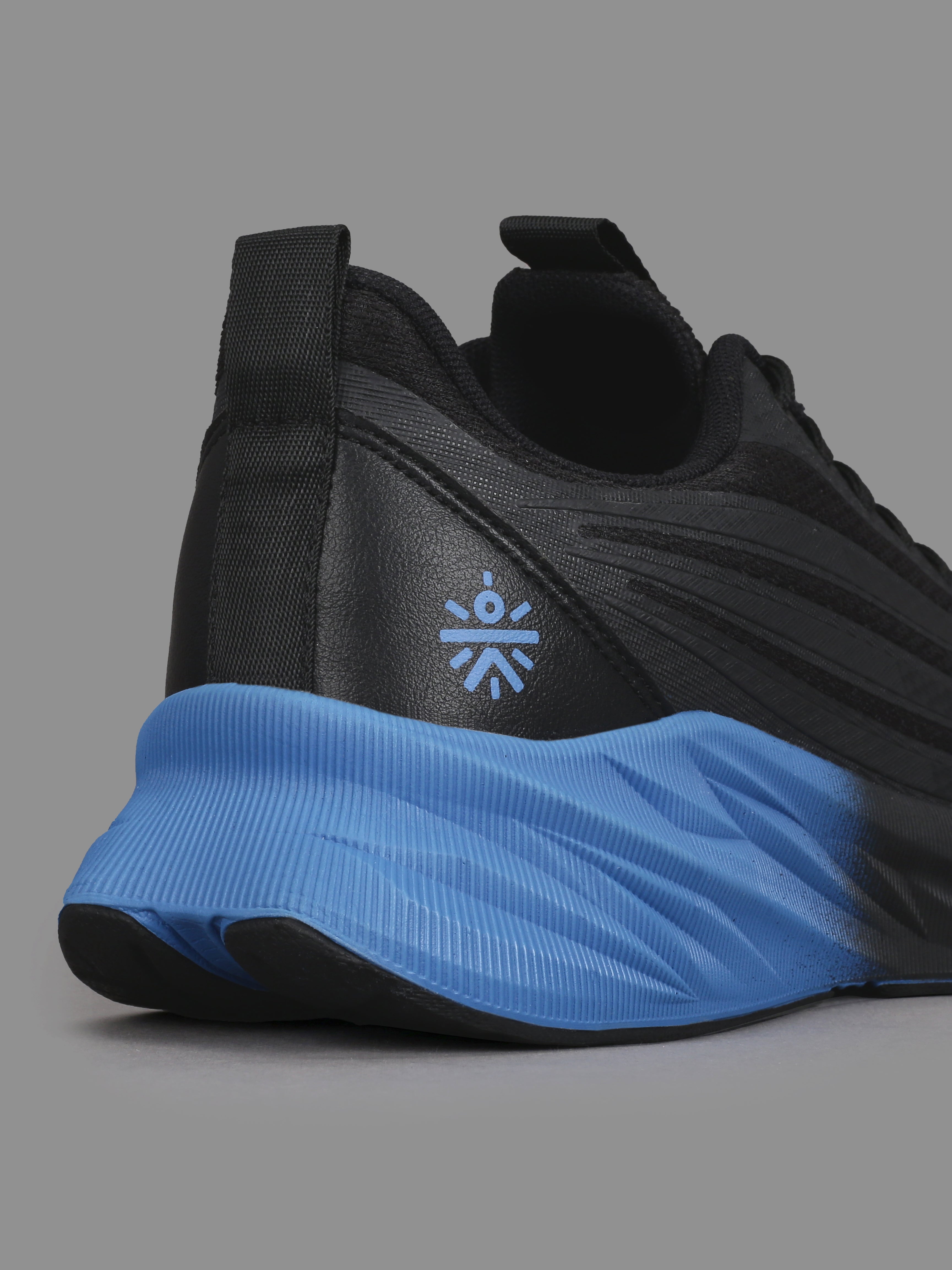 cult Men's Strix Running Shoes - Black/Blue