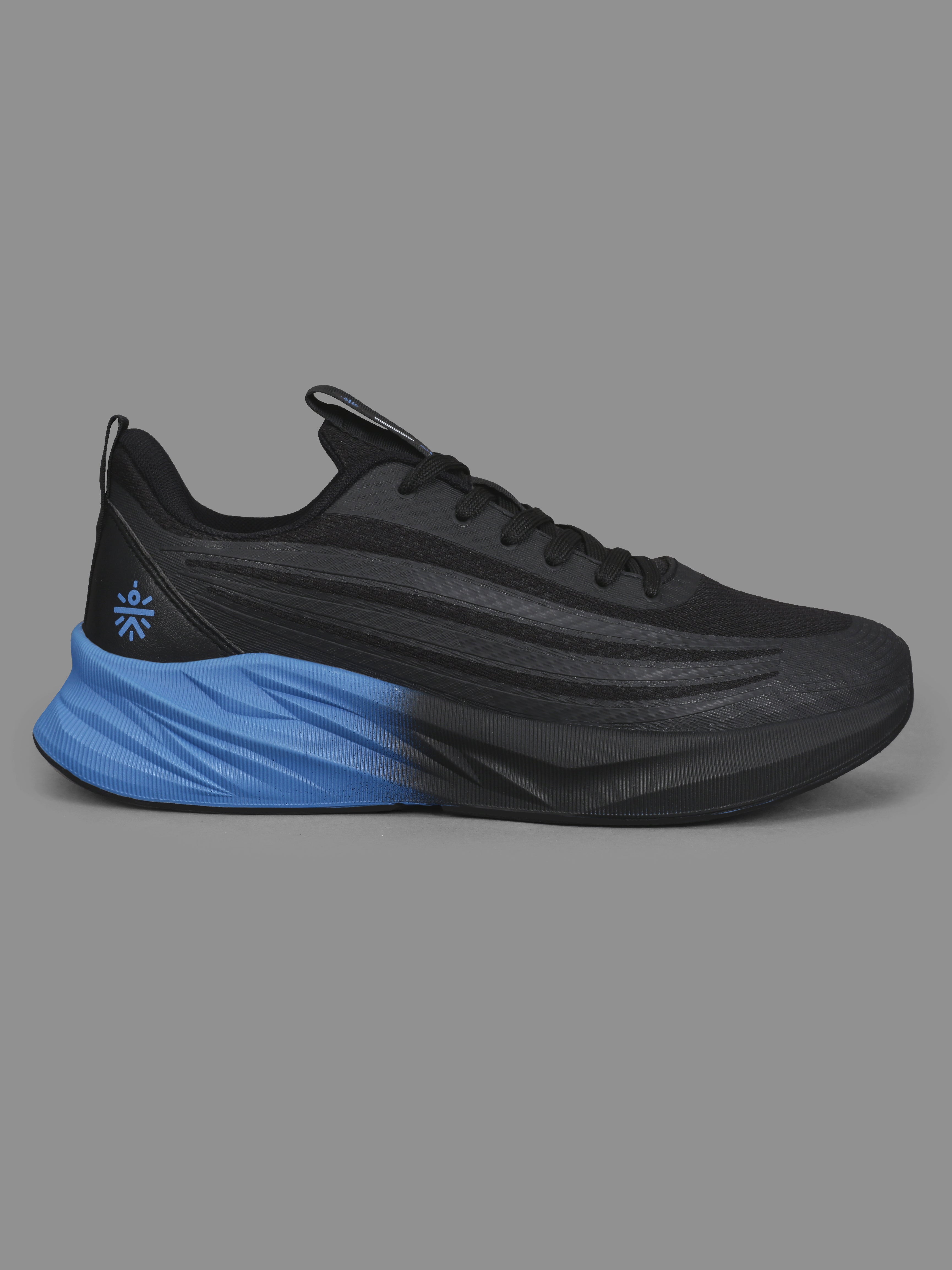 cult Men's Strix Running Shoes - Black/Blue