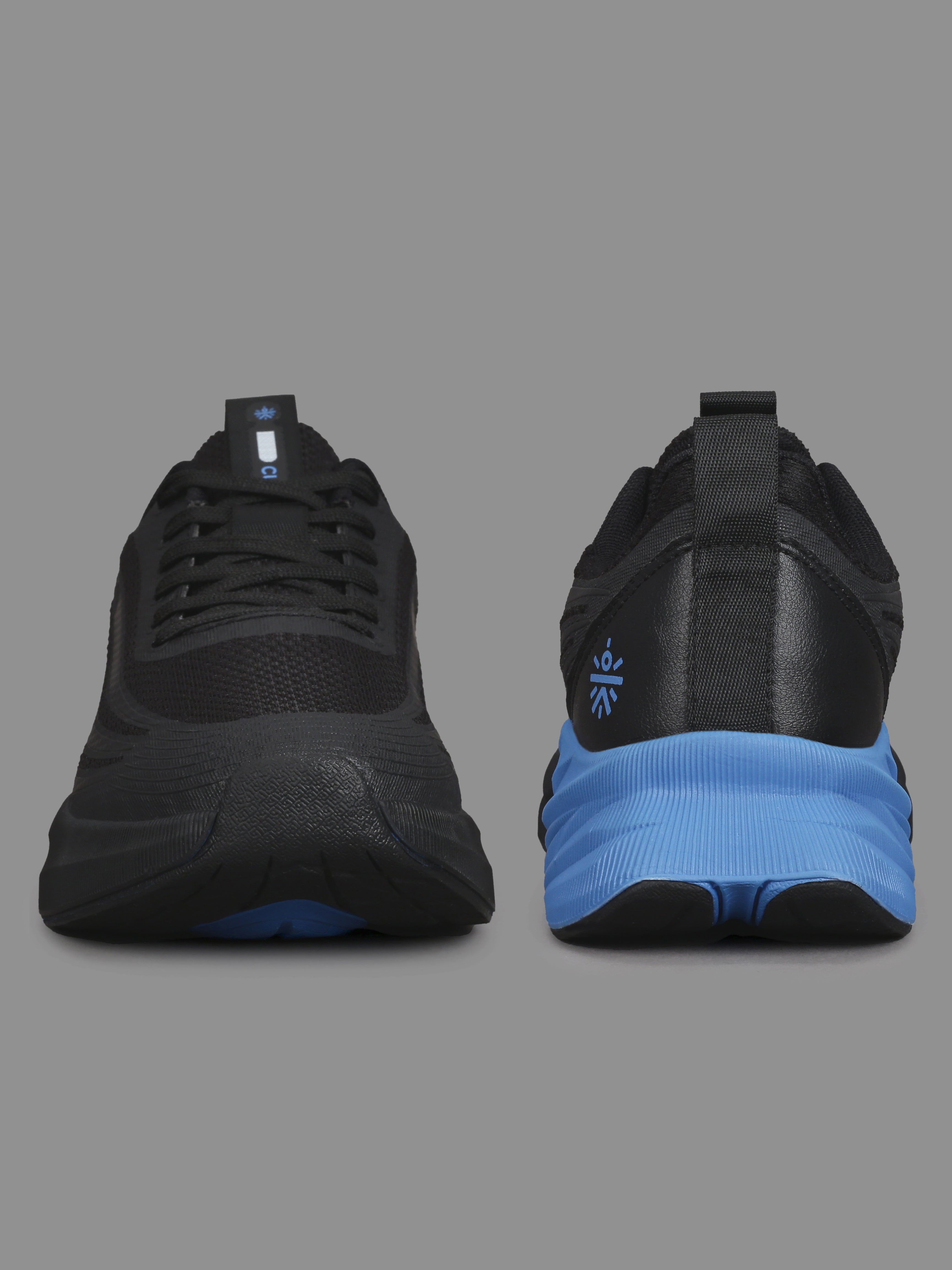 cult Men's Strix Running Shoes - Black/Blue