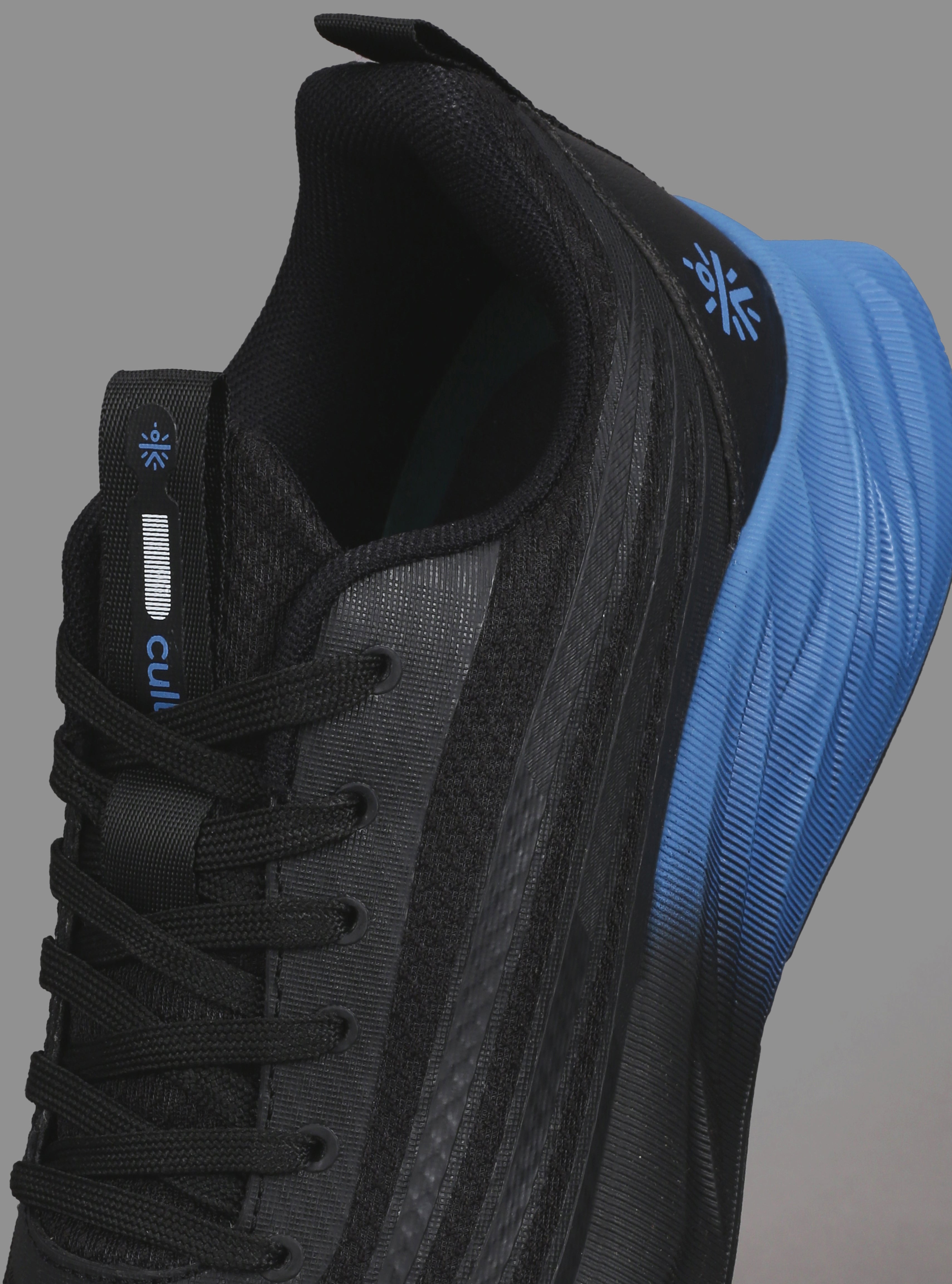 cult Men's Strix Running Shoes - Black/Blue