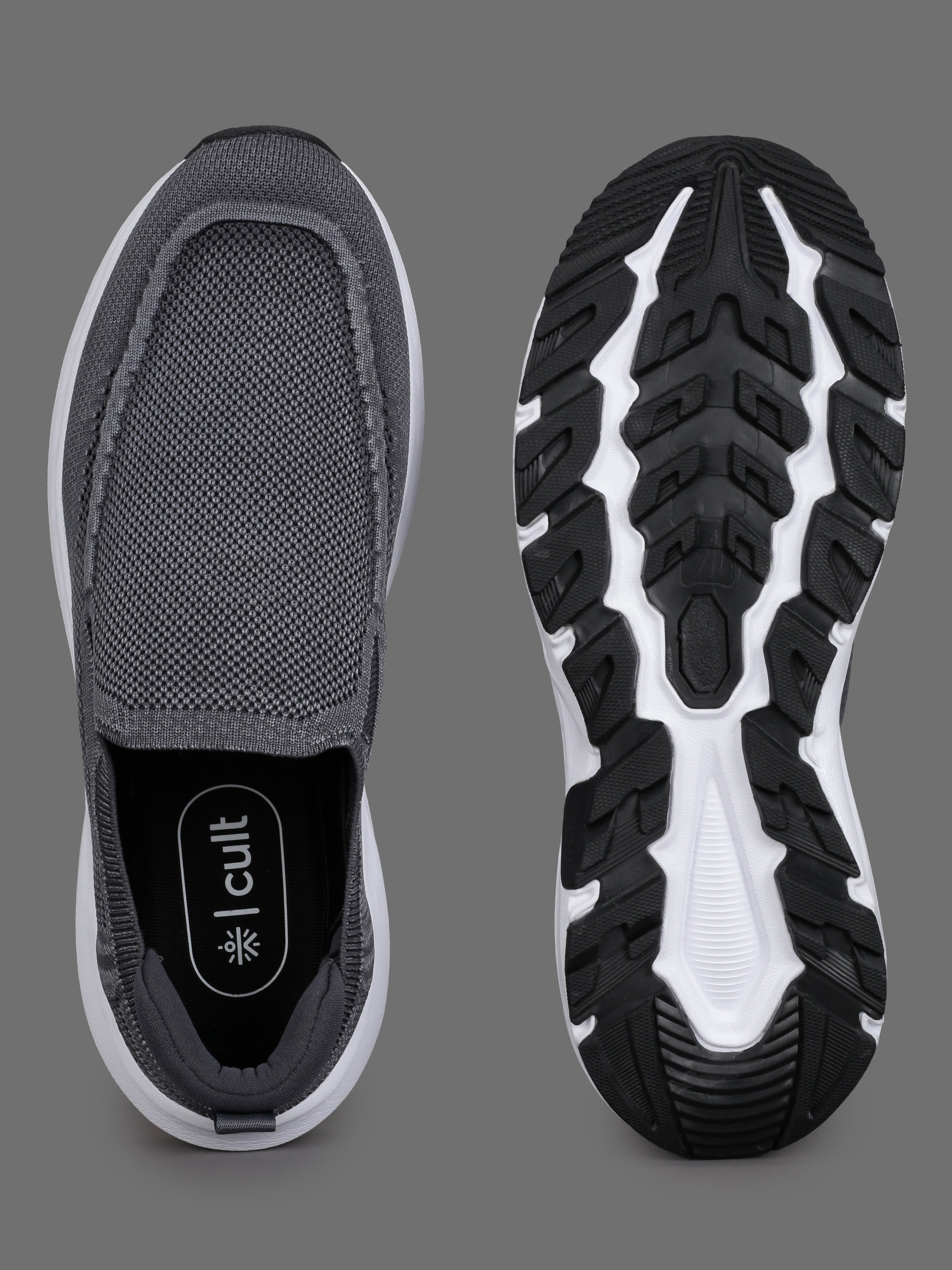 cult Men's Fleeter Slip-On Shoes - D.Grey