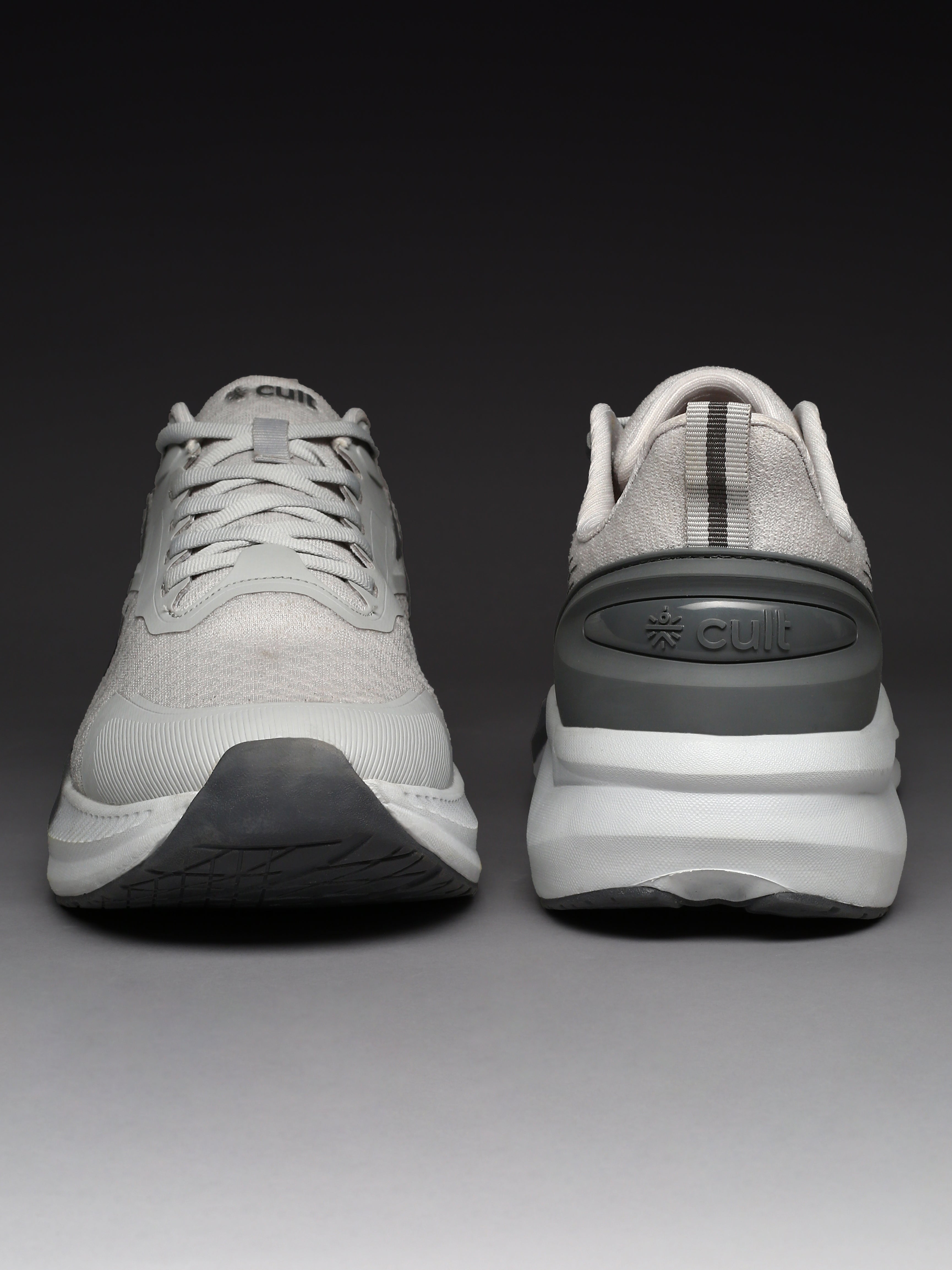 cult Men's Revix Running Shoes - L.Grey/D.Grey