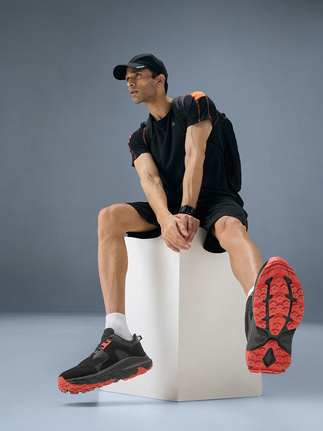 cult Men Aerolume Outdoor Shoes - Black/D.Grey