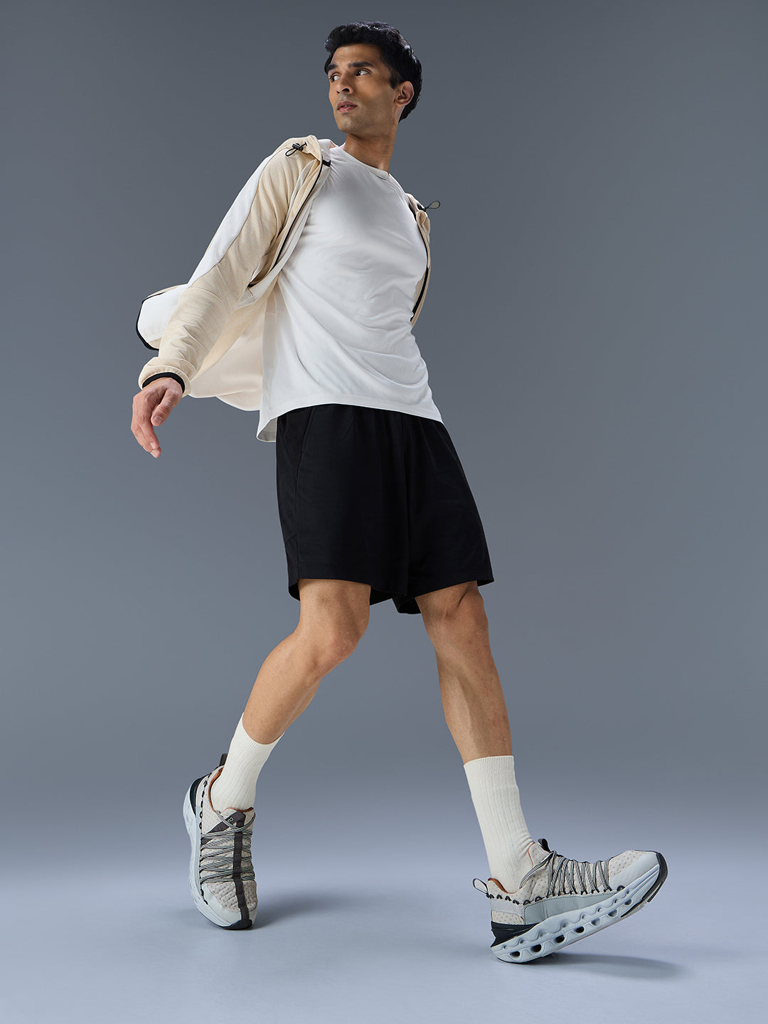 cult Men's Loop Walking Shoes - L.Grey/Black