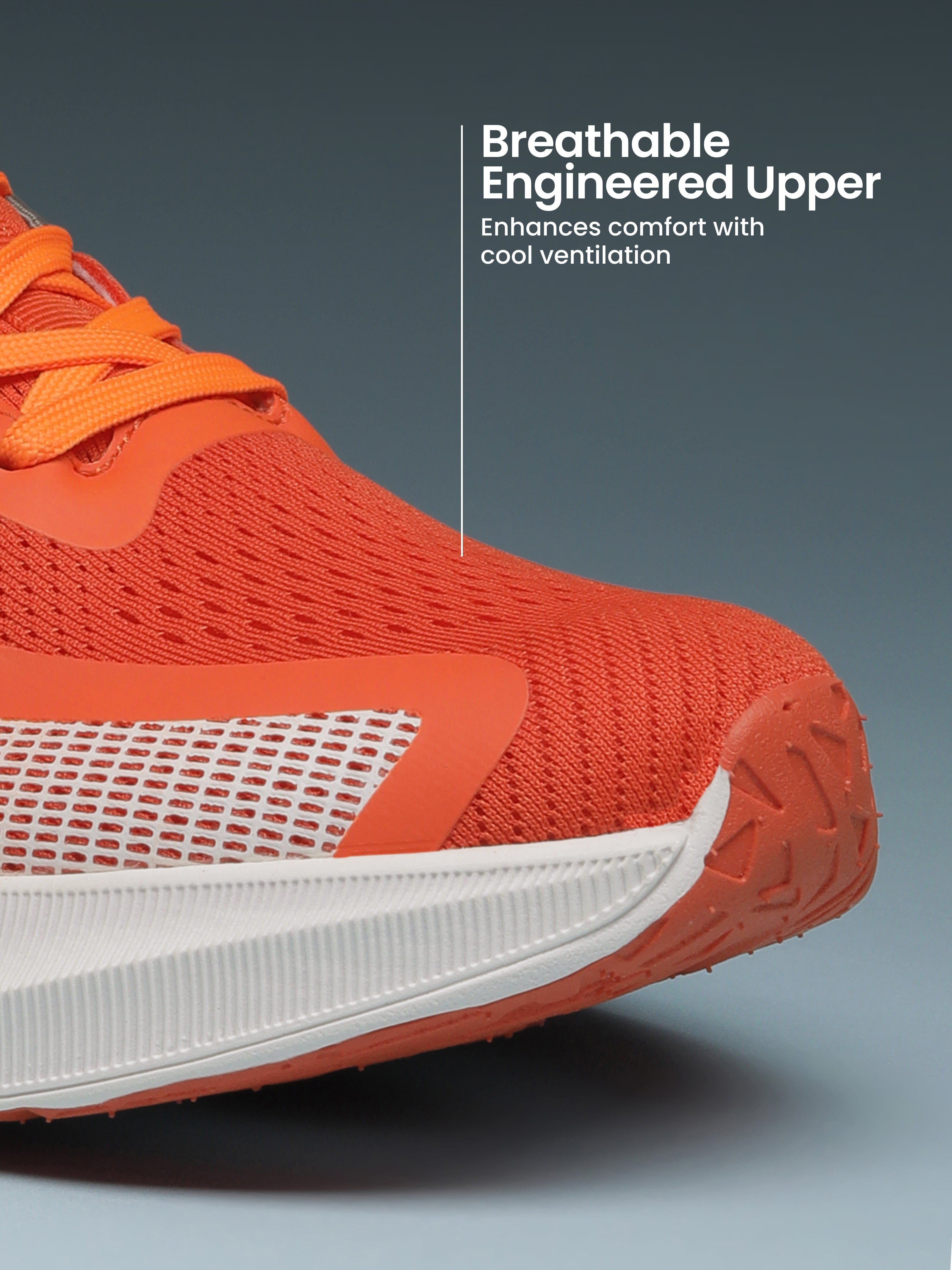 cult Men's Nexon Casual Shoes - Orange/White