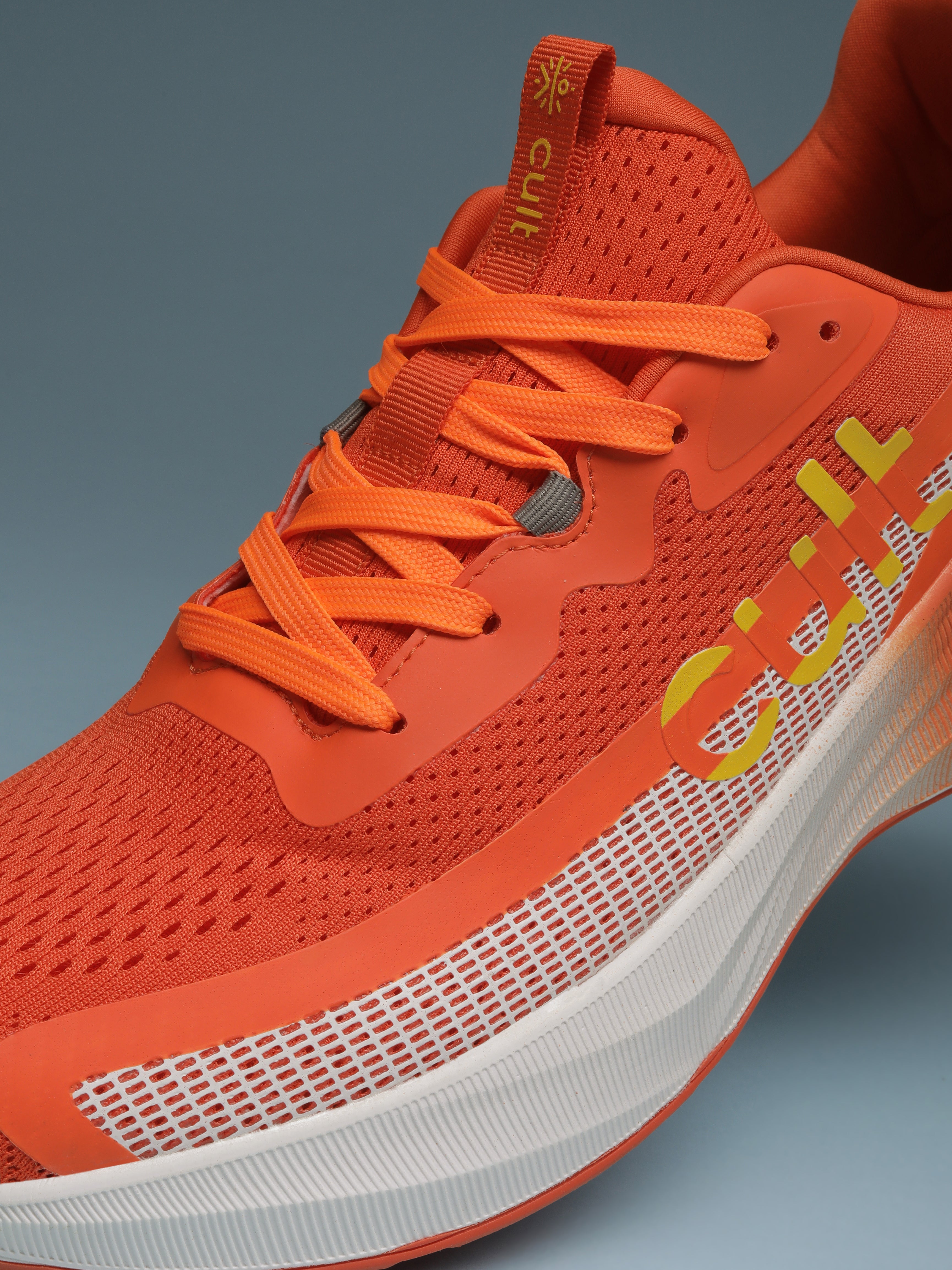 cult Men's Nexon Casual Shoes - Orange/White