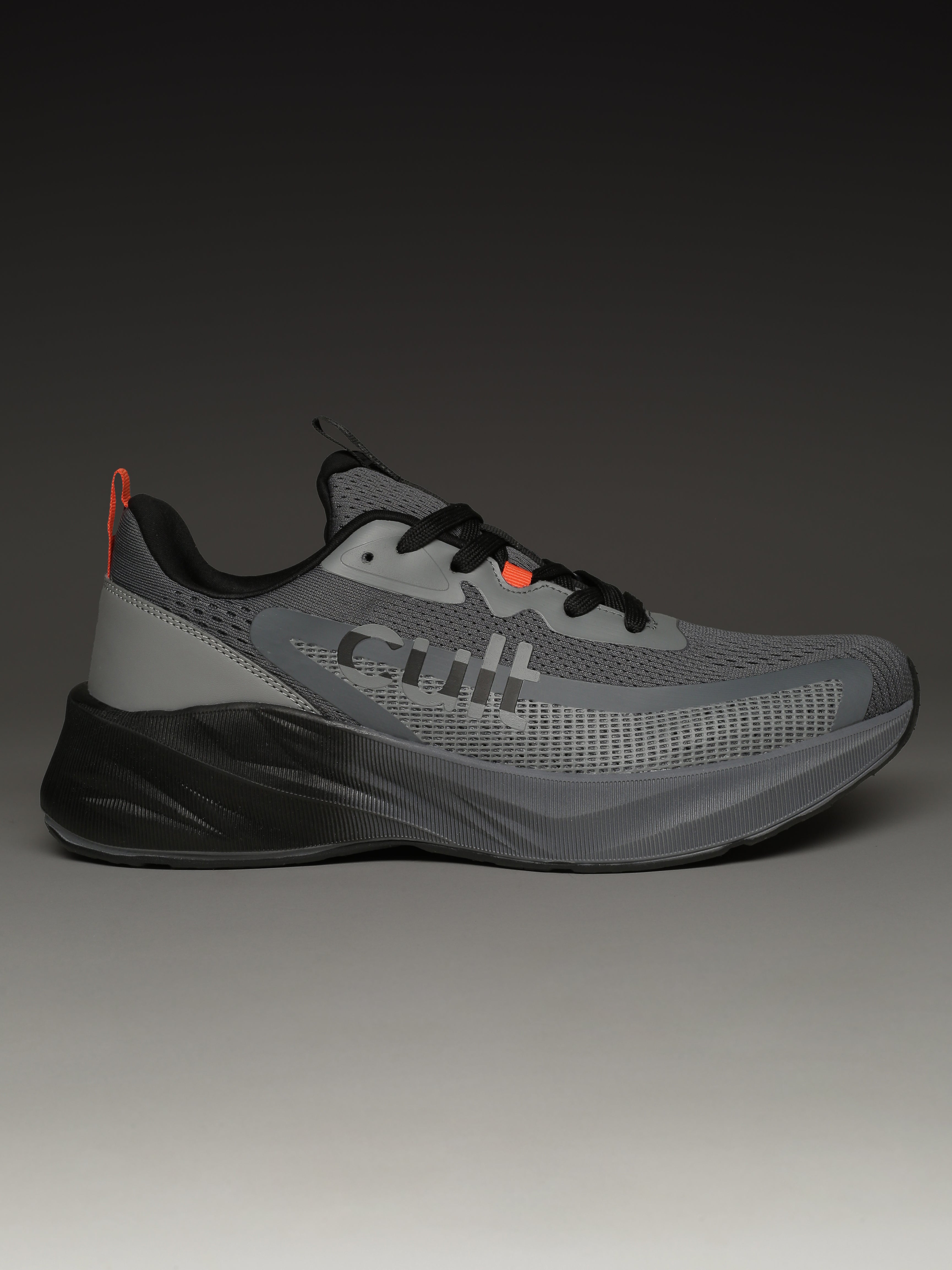 cult Men's Nexon Casual Shoes - Black/D.Grey