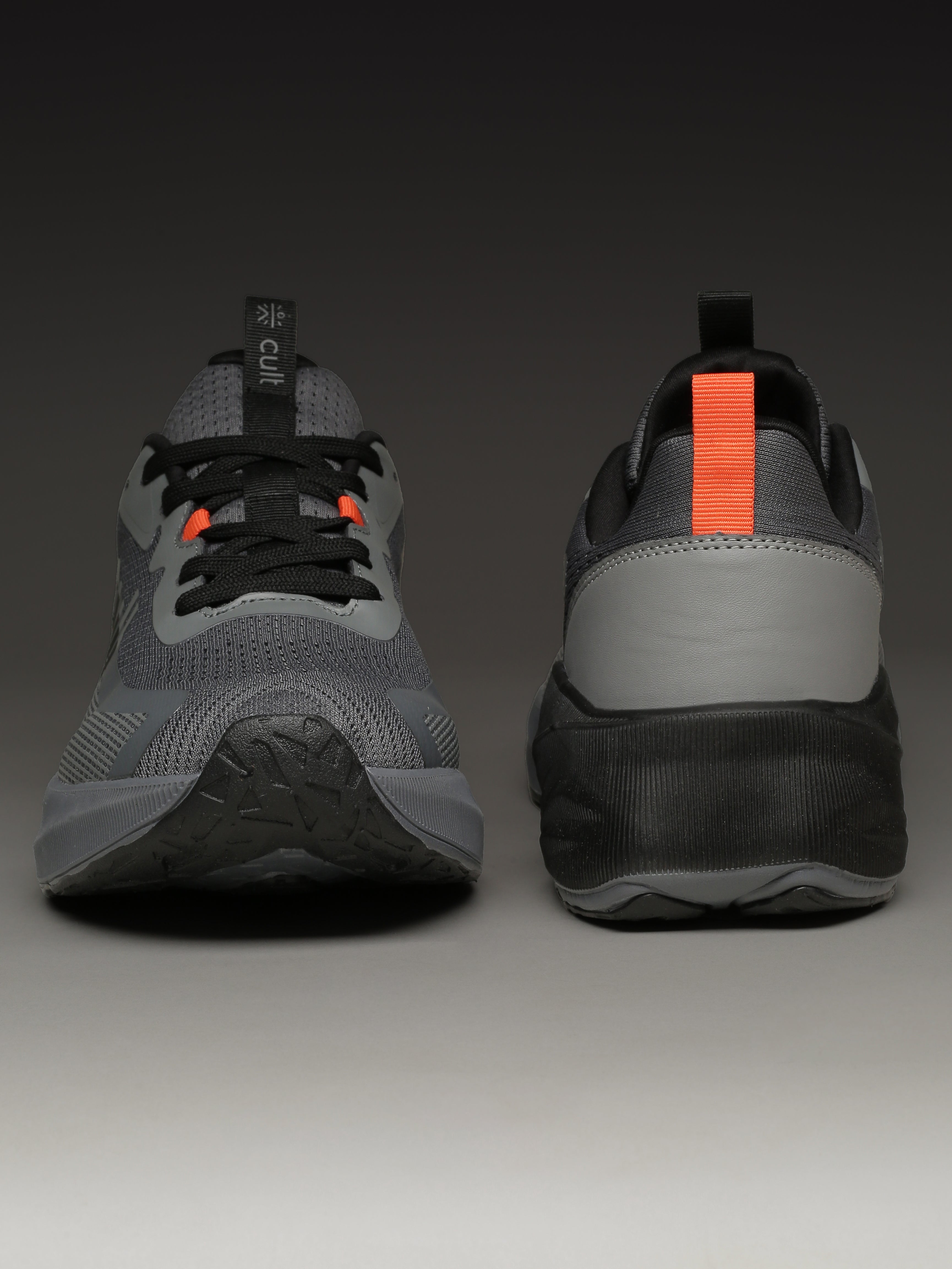 cult Men's Nexon Casual Shoes - Black/D.Grey