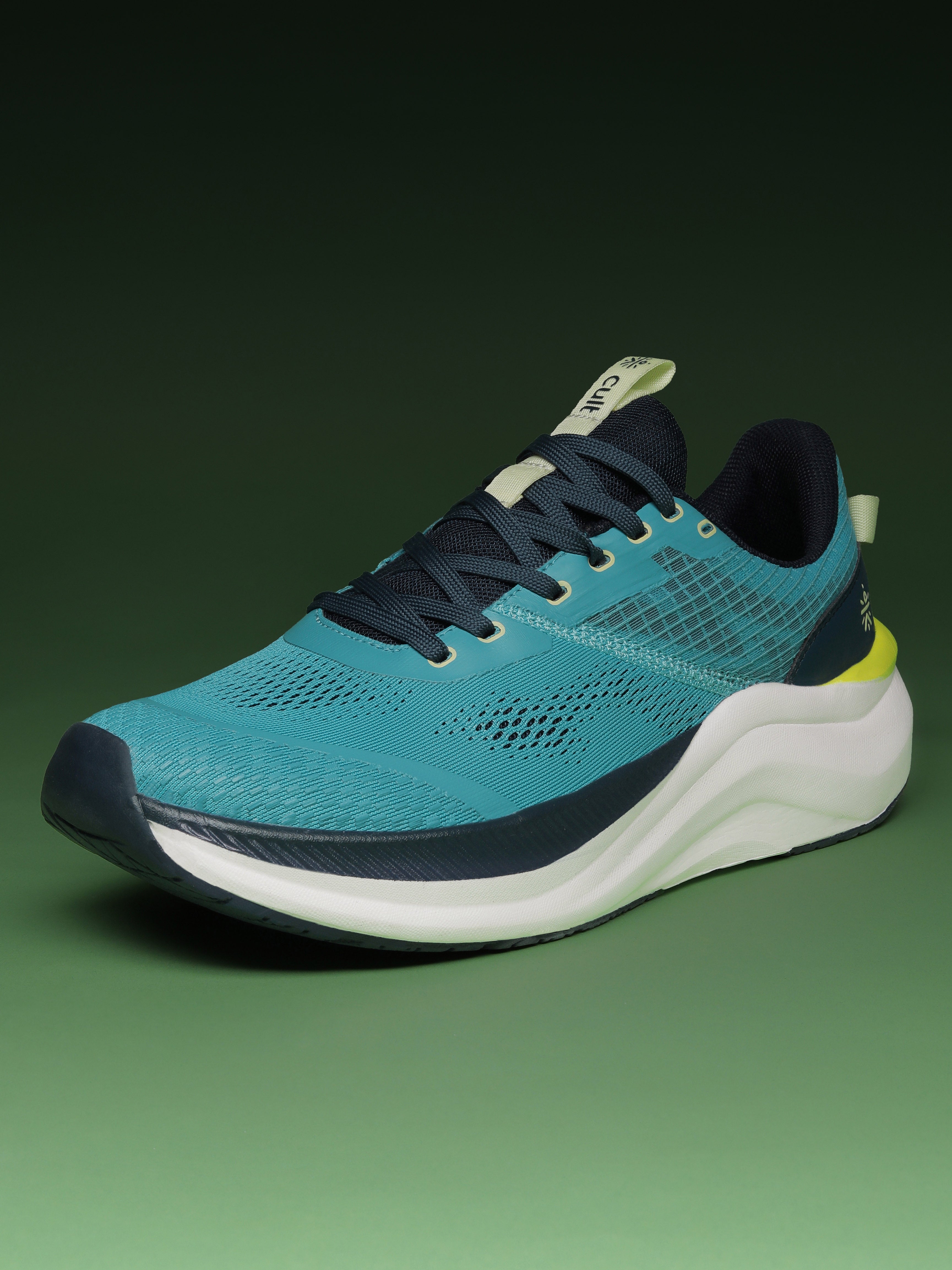 cult Men's Kairo Running Shoes - Sky Blue/Navy