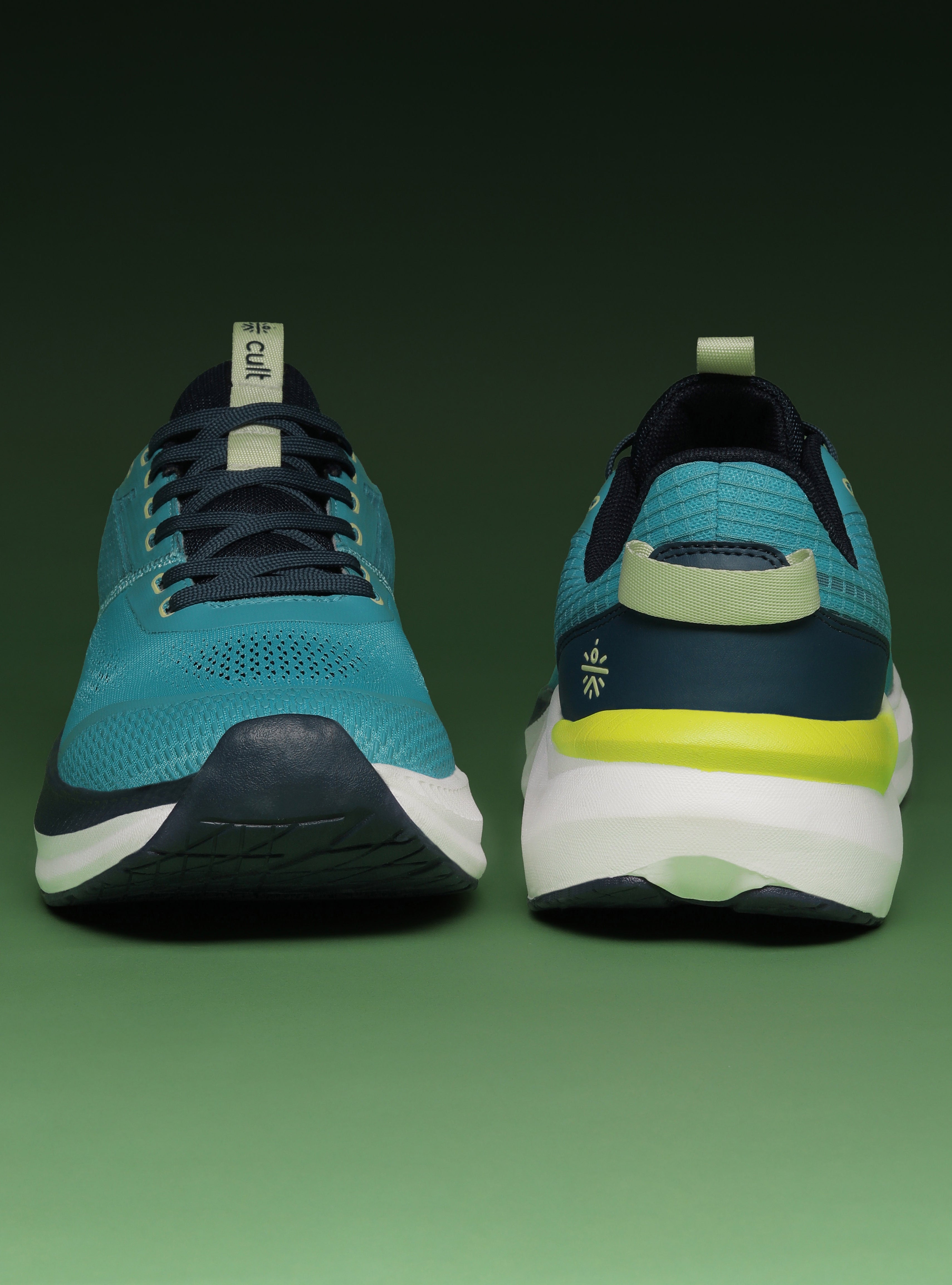 cult Men's Kairo Running Shoes - Sky Blue/Navy