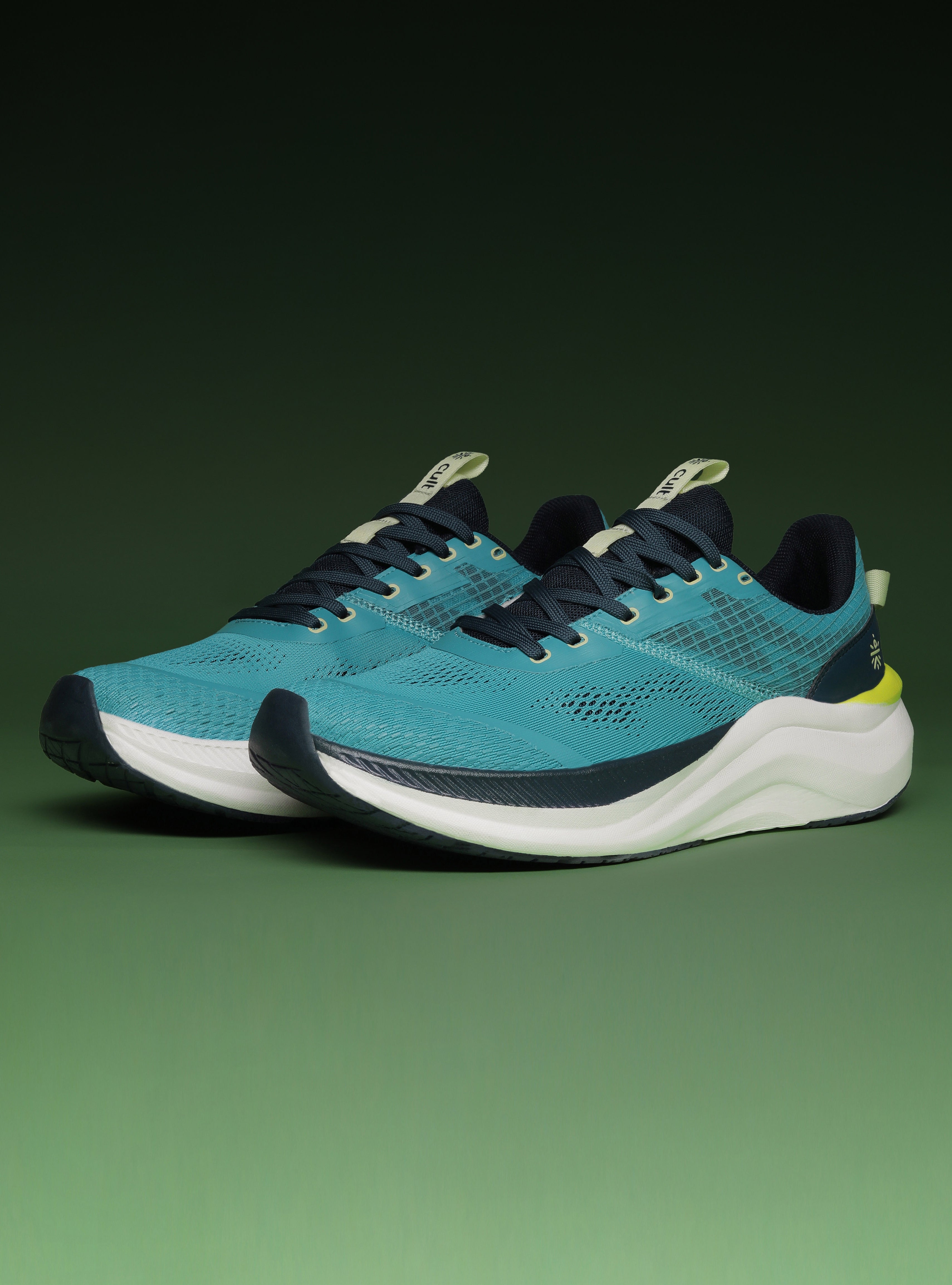 cult Men's Kairo Running Shoes - Sky Blue/Navy