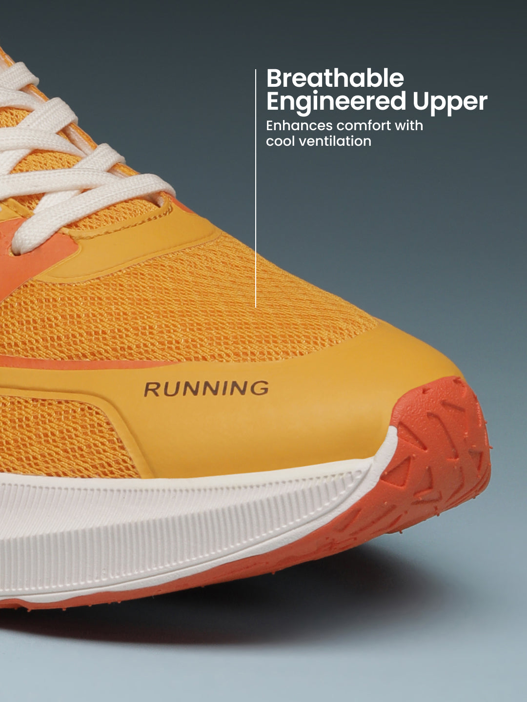 cult Men's Nitro Running Shoes - Orange/White