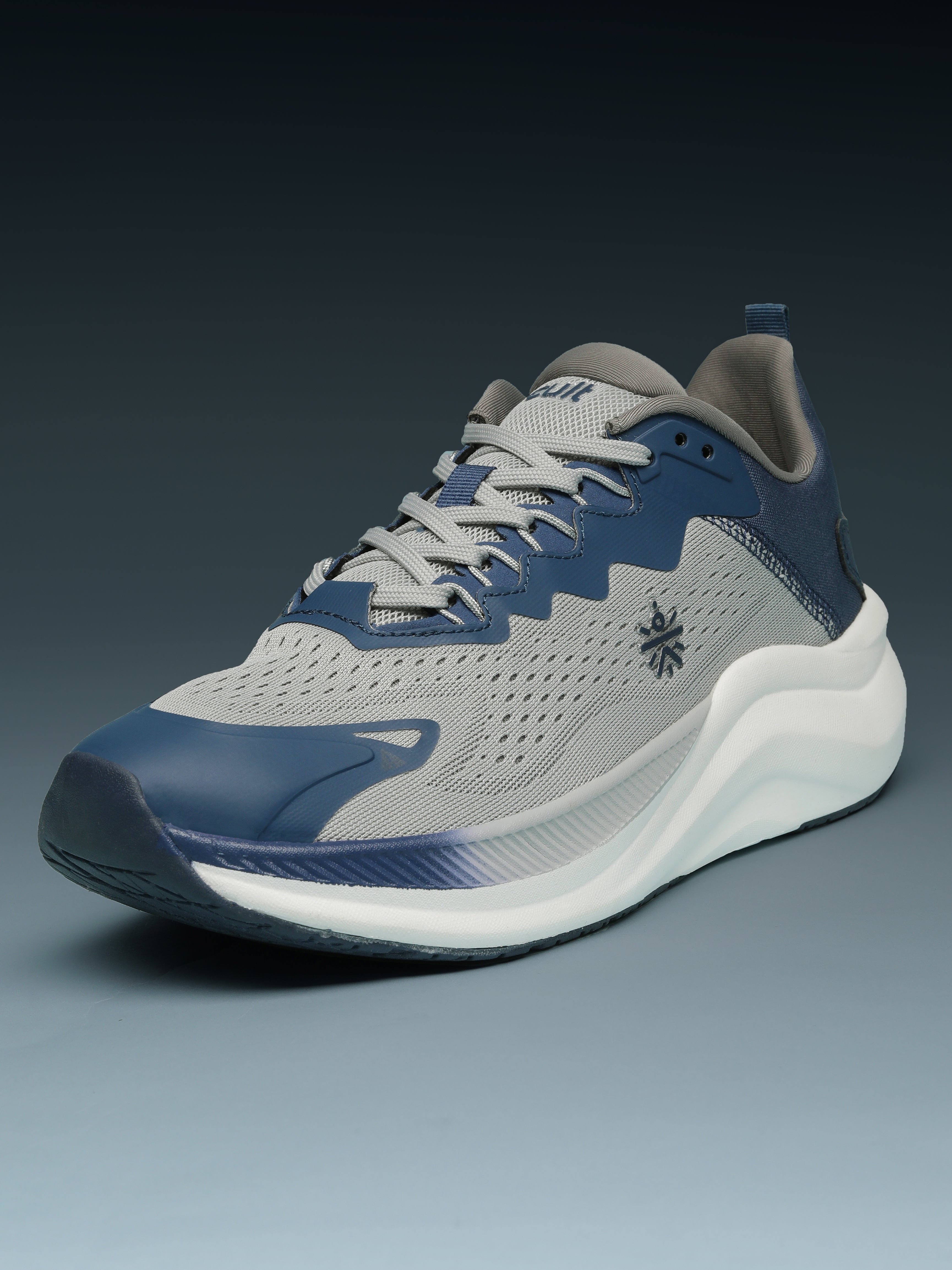 cult Men's Zeon Running Shoes - L.Grey/Teal