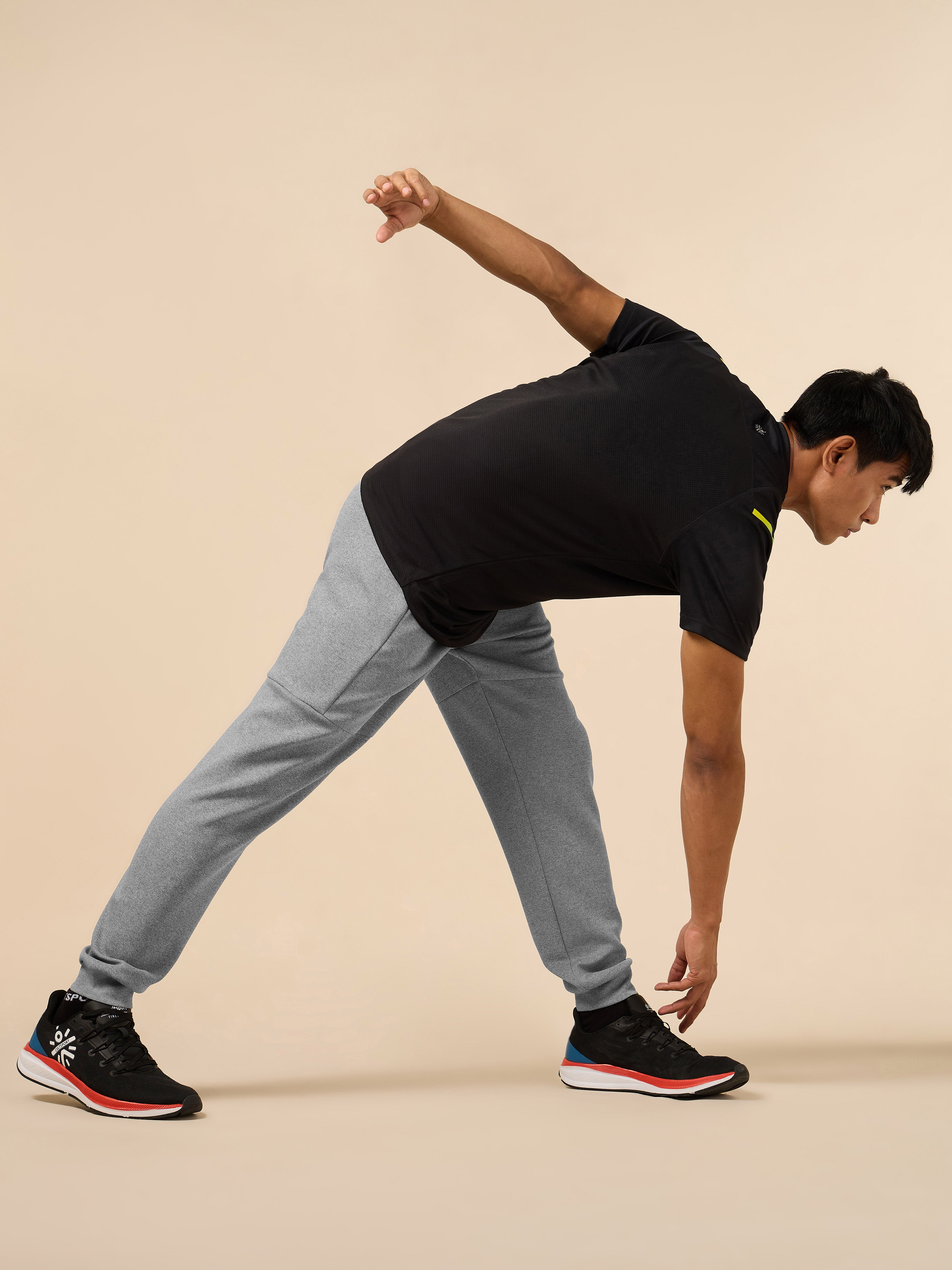 Men's Muscle Activate Grey Joggers