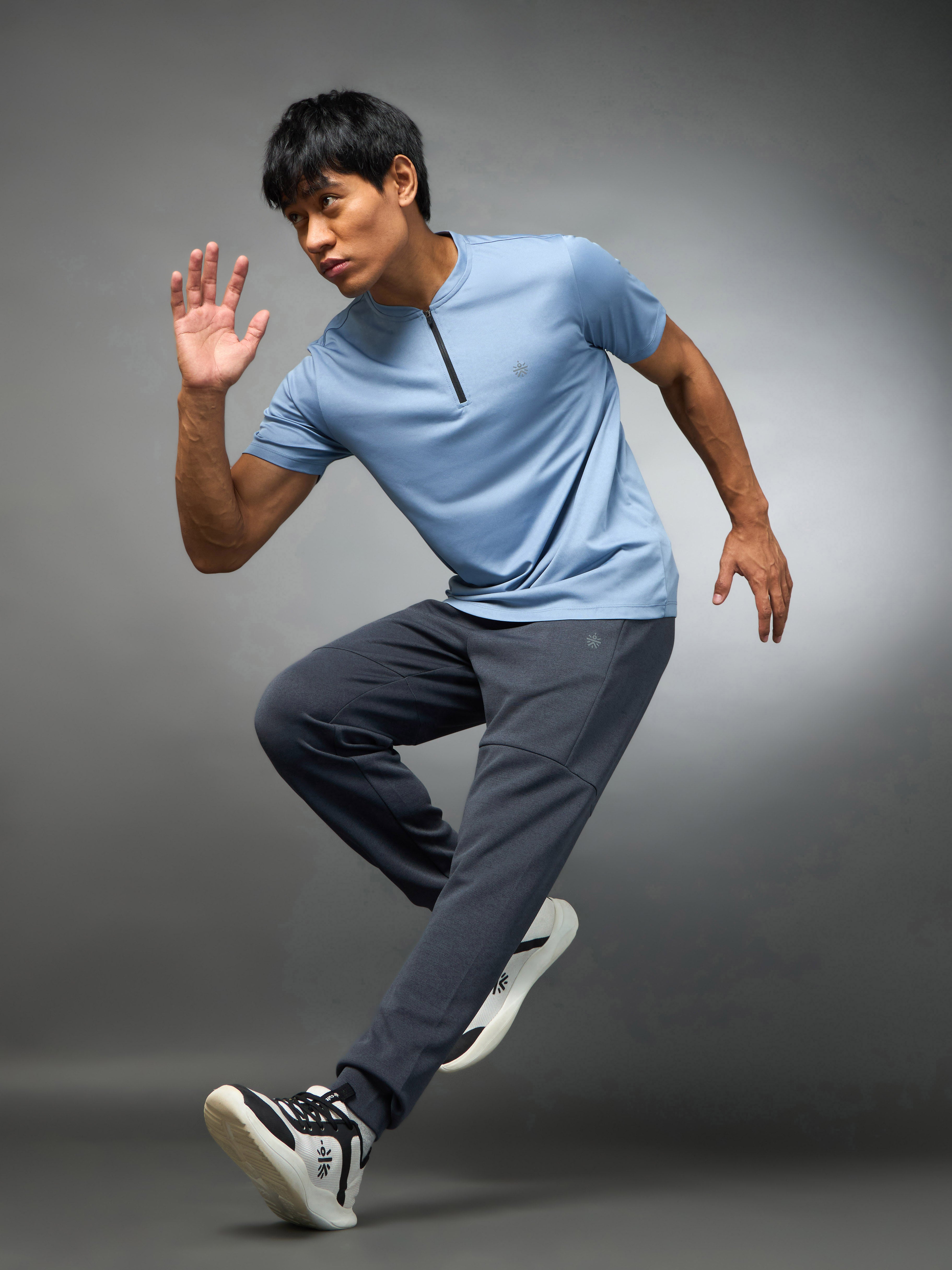 Men's Muscle Activate Grey Joggers