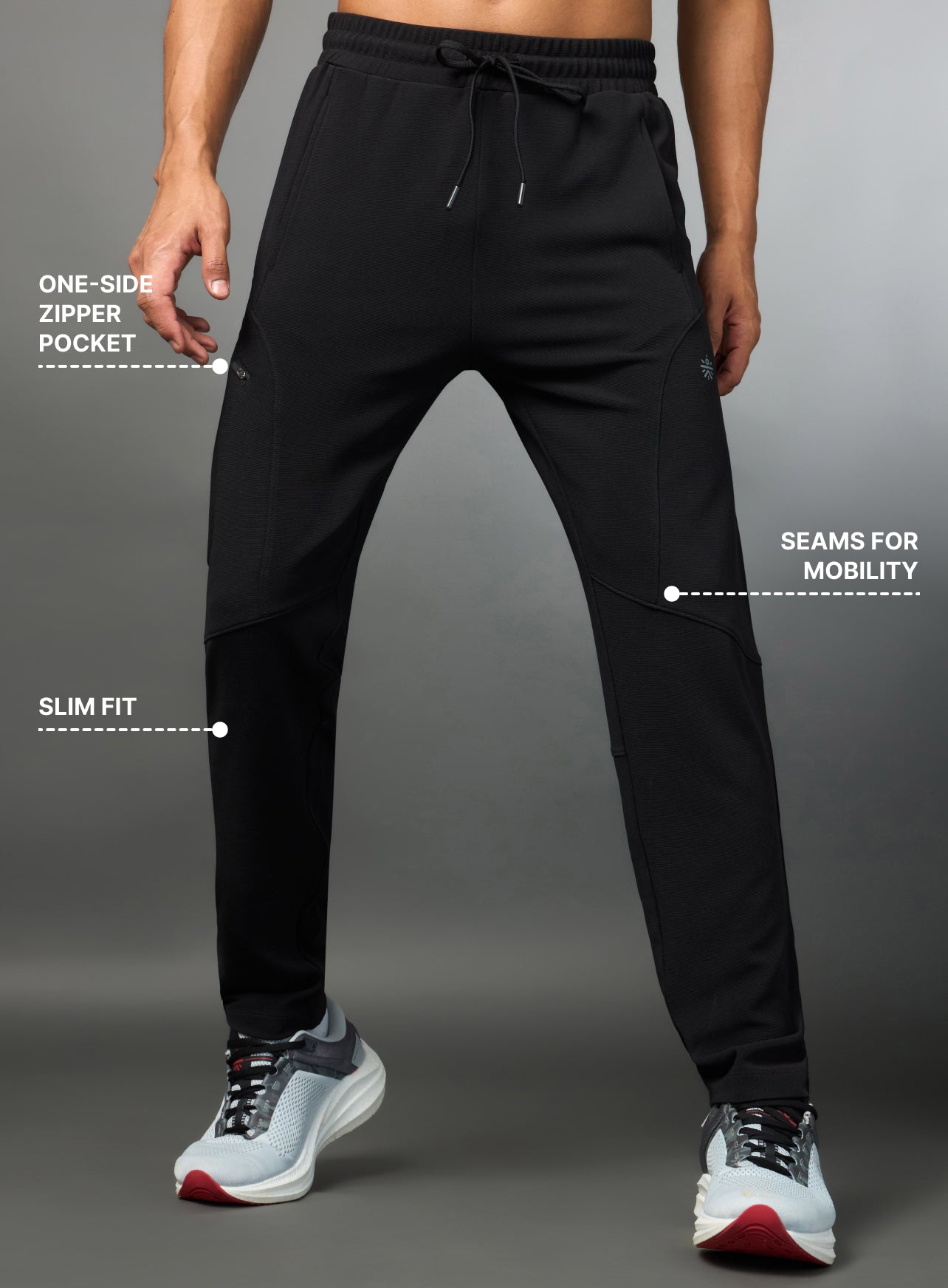 Men's Black Traveller's Pants