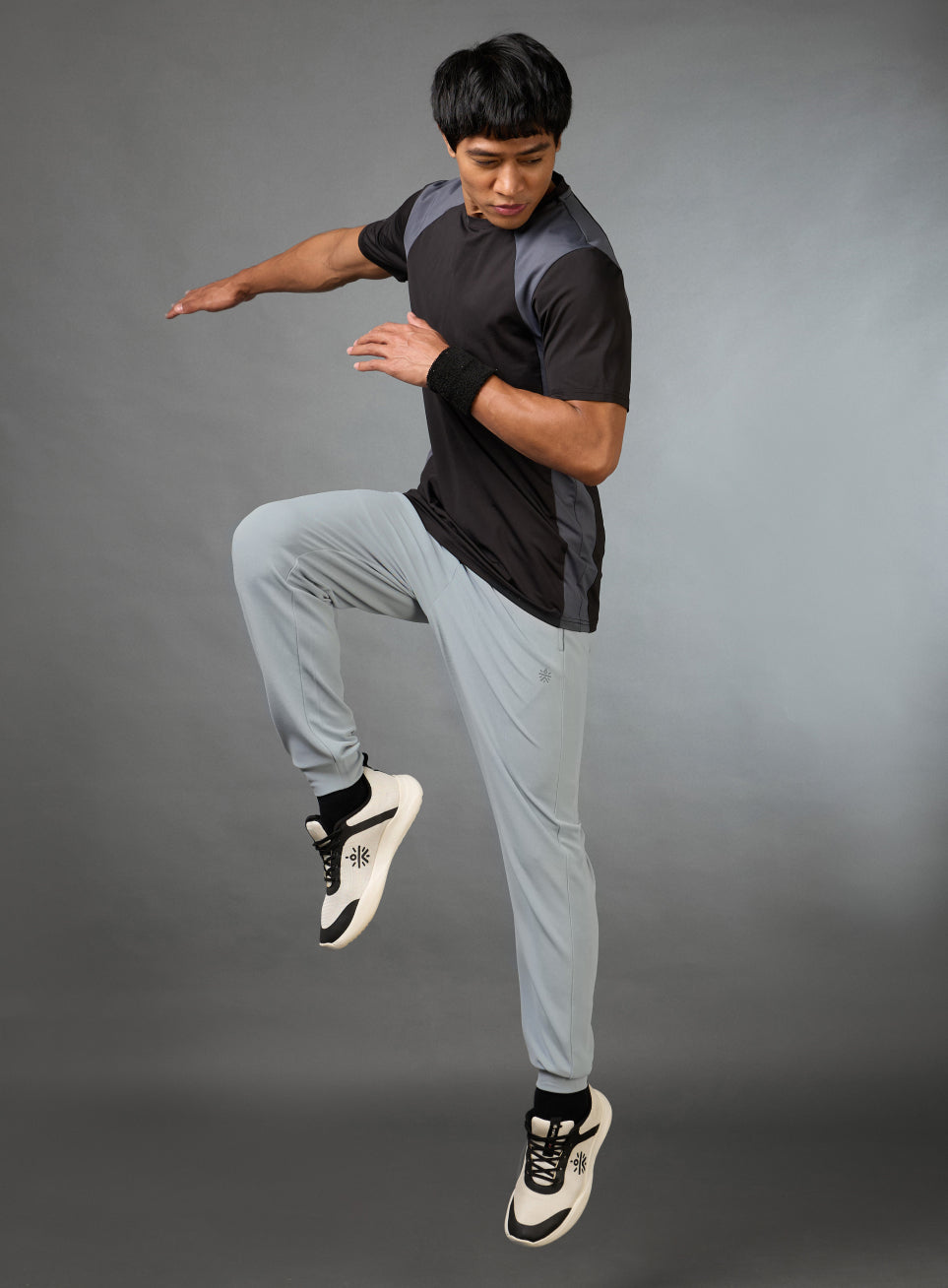 Men's Grey Multi Sport Performance Joggers