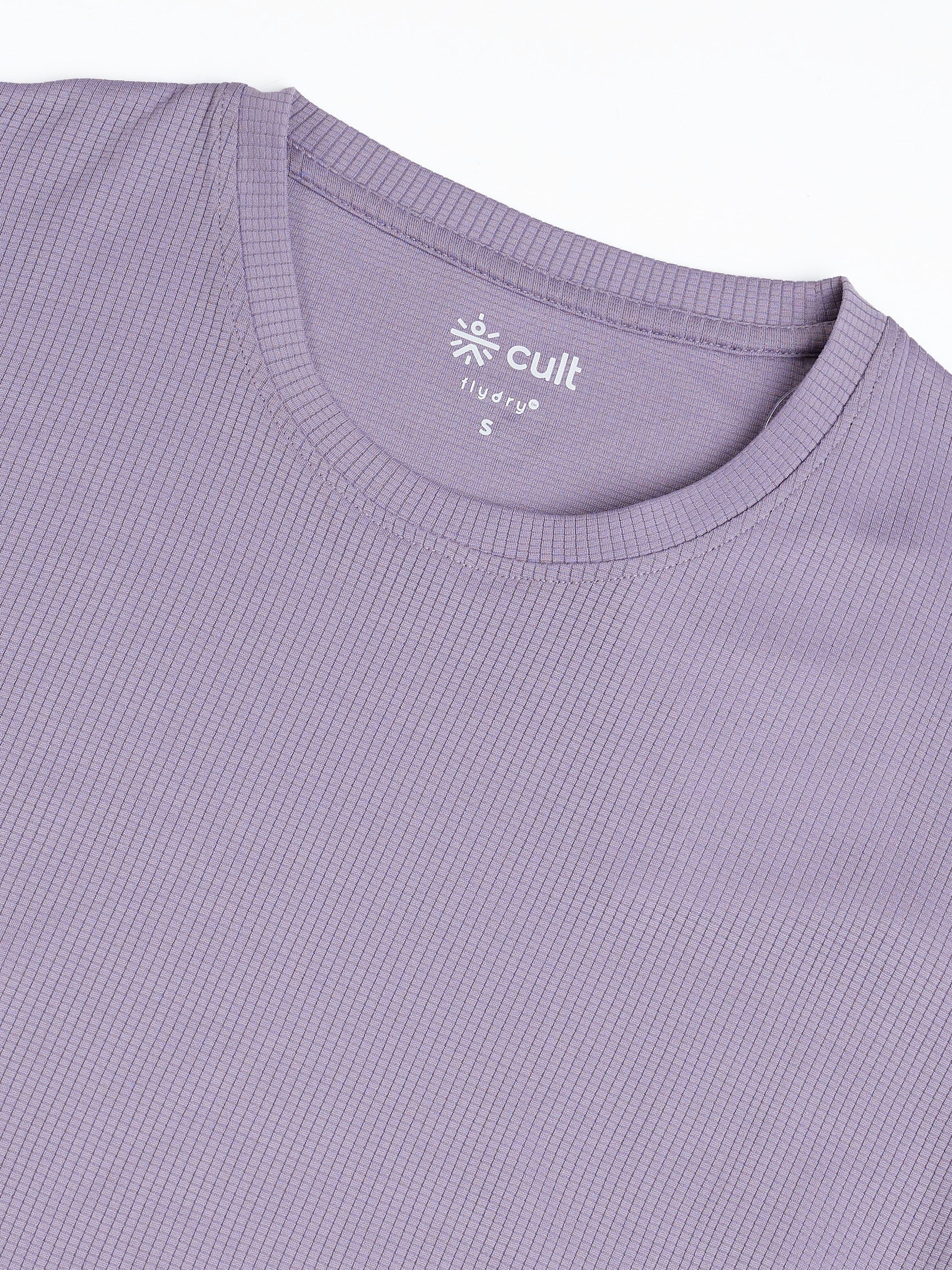 Women's Lavender Running Longline T-shirt