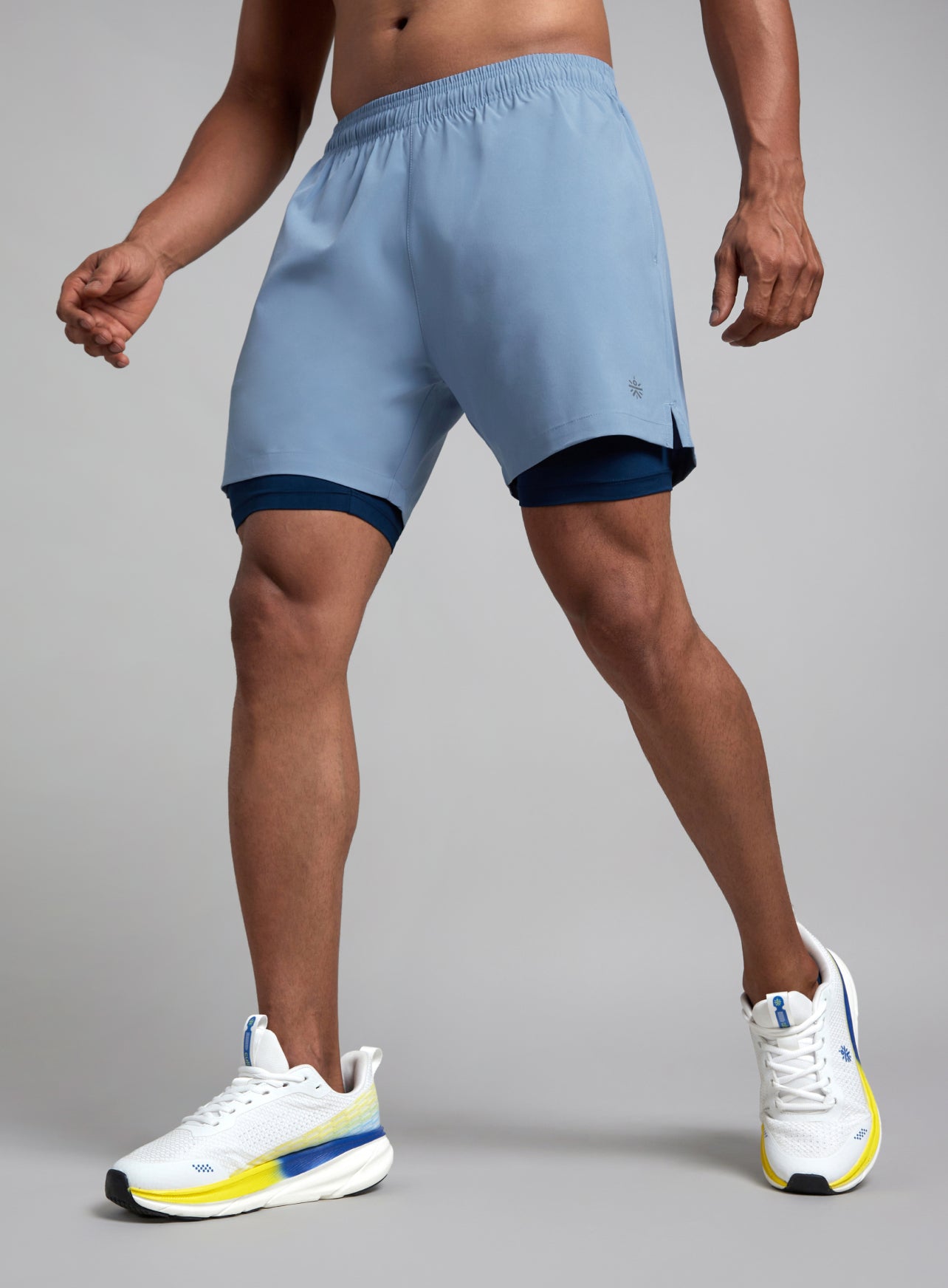 Men's Blue Run Elevate Shorts