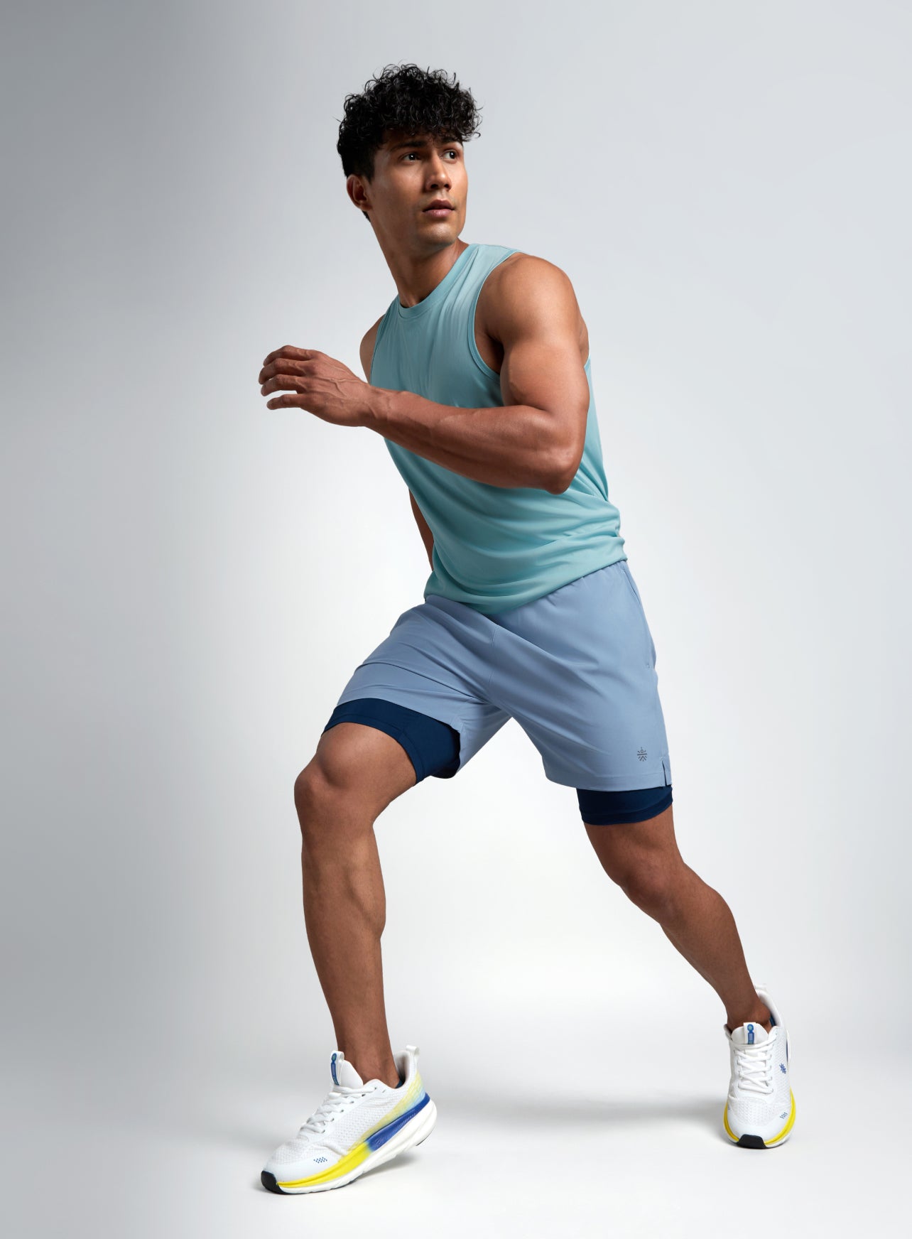 Men's Blue Run Elevate Shorts