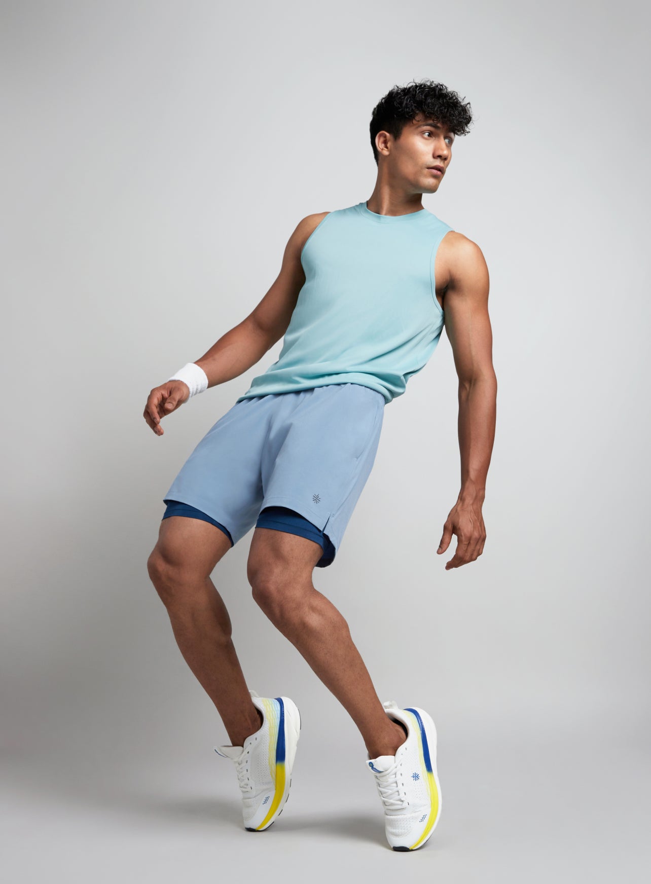 Men's Blue Run Elevate Shorts