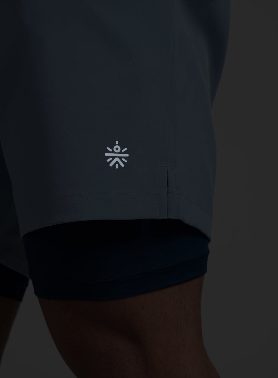 Men's Blue Run Elevate Shorts