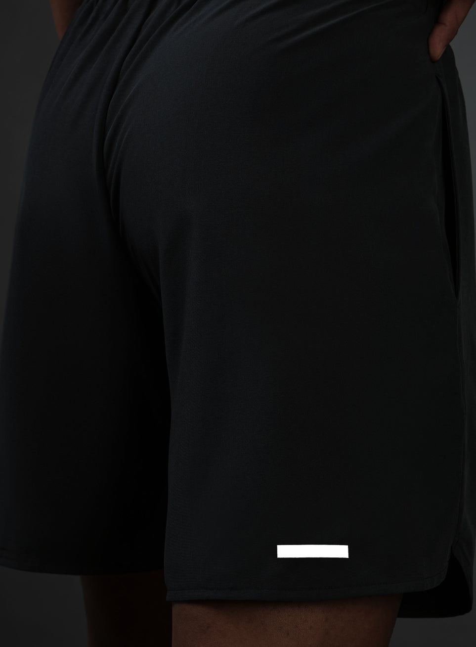 Men's Grey Iconic Running Shorts