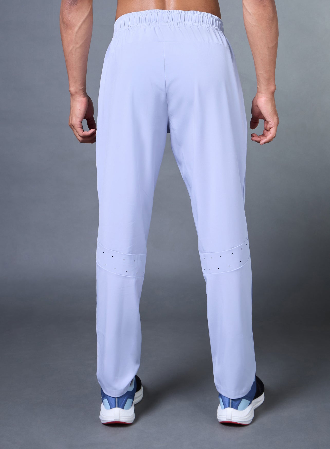 Men's Blue High Flex Training Performance Trackpants