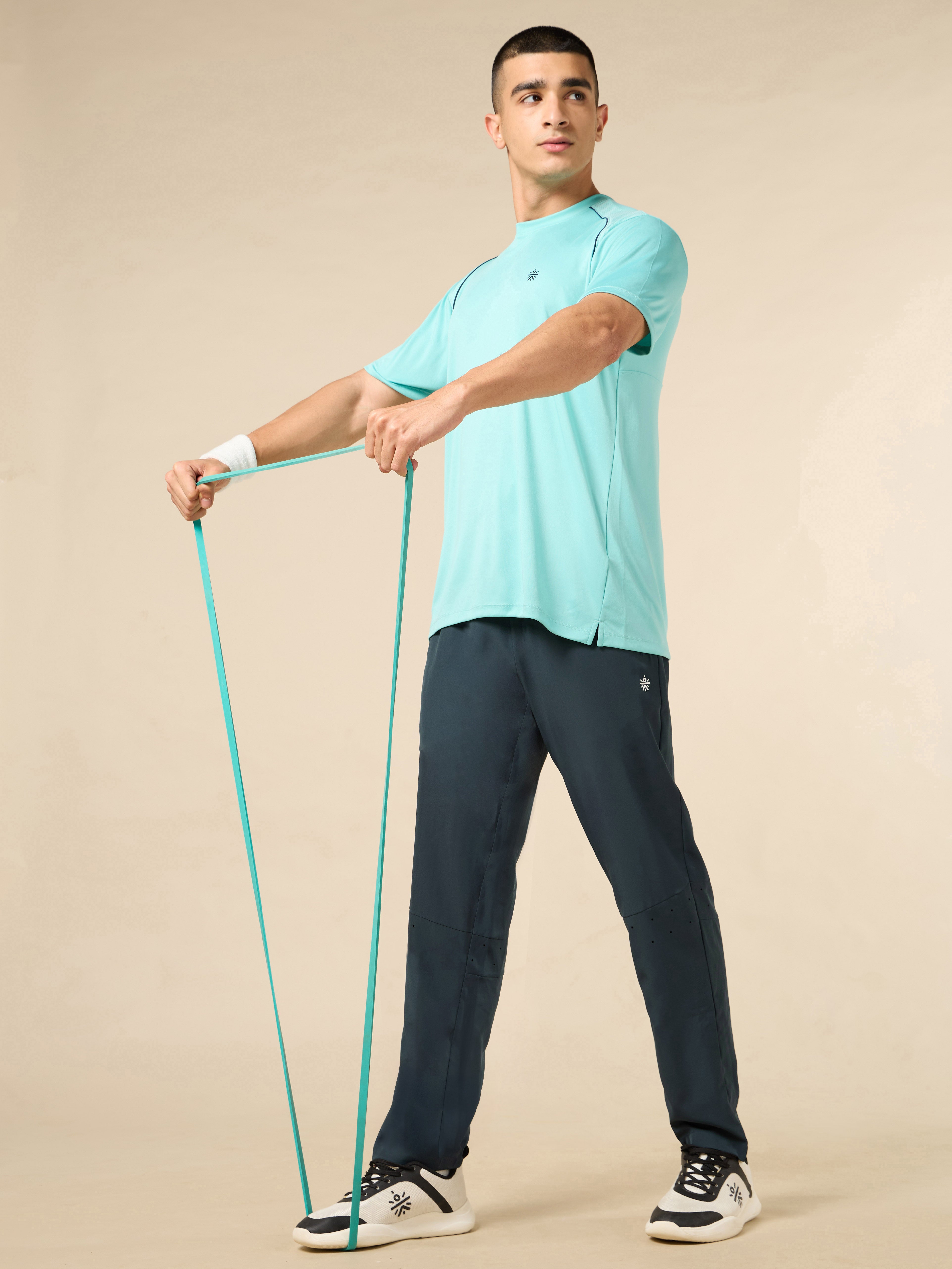 Men's Lt. Blue High Flex Training Performance Pants