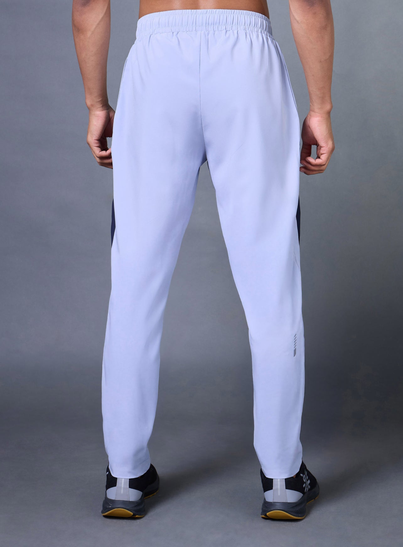 Men's Run Booster Blue Trackpants