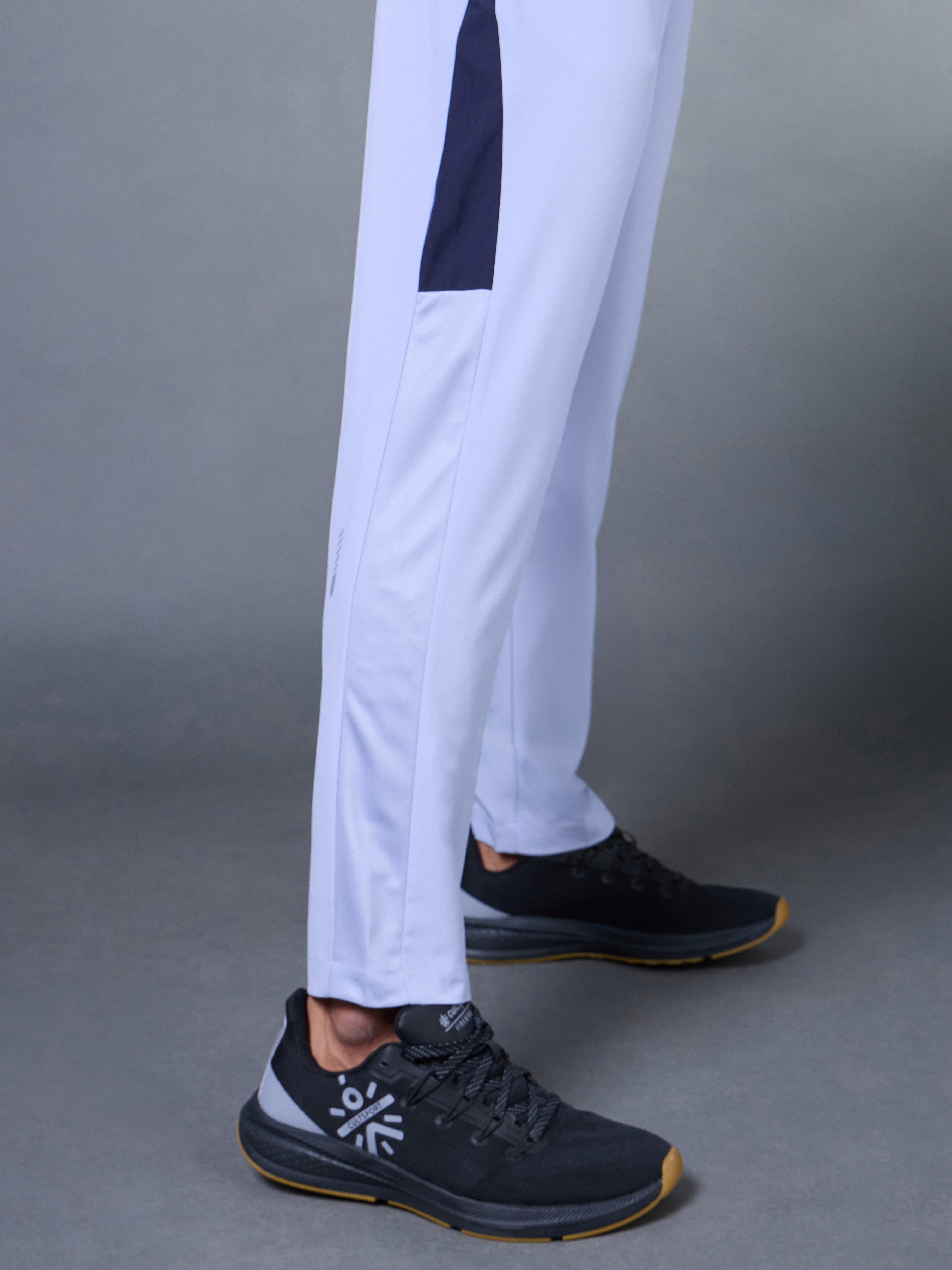 Men's Run Booster Blue Trackpants