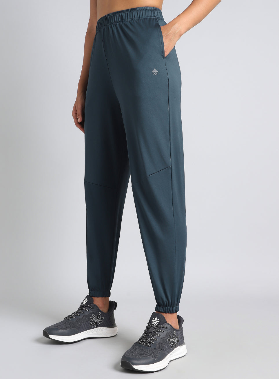 Women's Deep Teal Running Essential Joggers