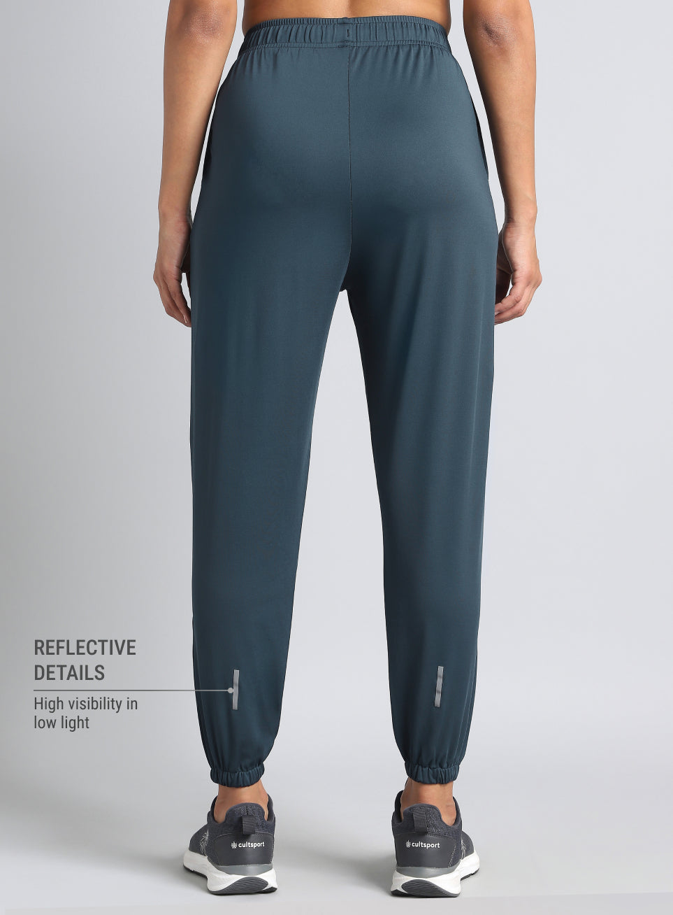Women's Deep Teal Running Essential Joggers