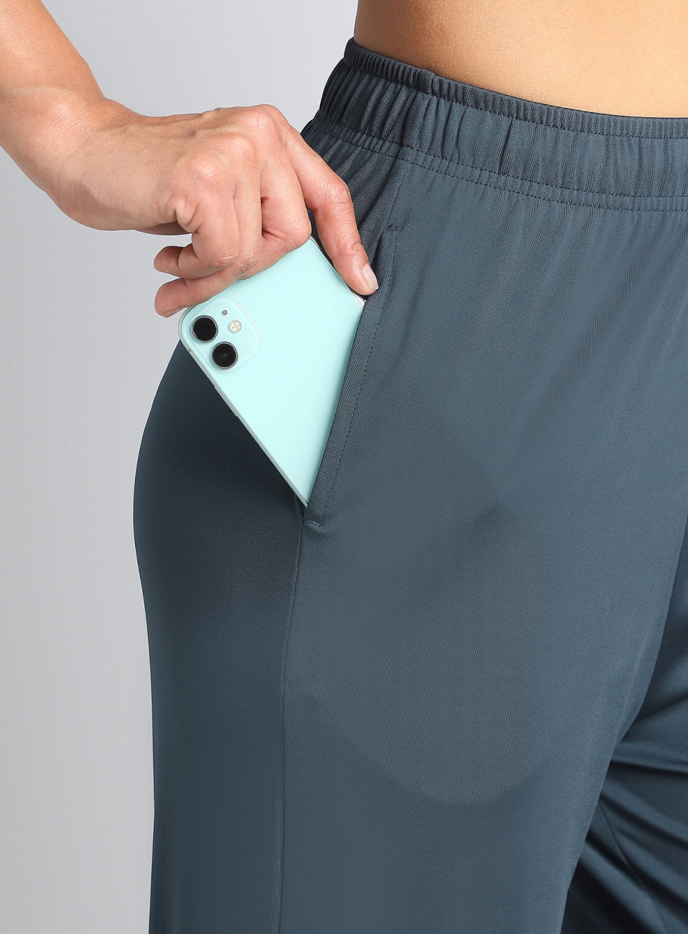 Women's Deep Teal Running Essential Joggers