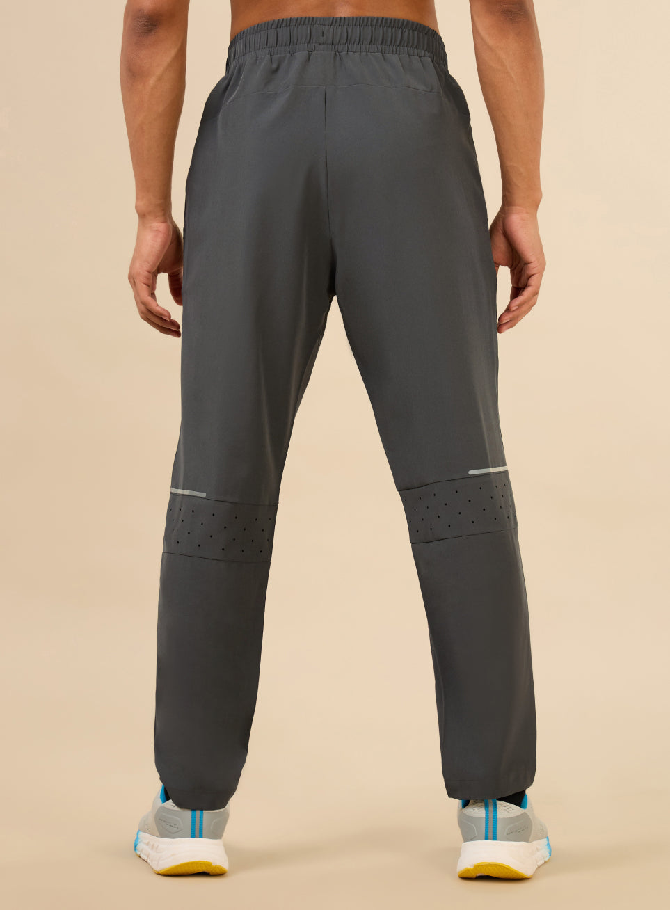 Men's Dark Grey Train Out Premium Trackpants