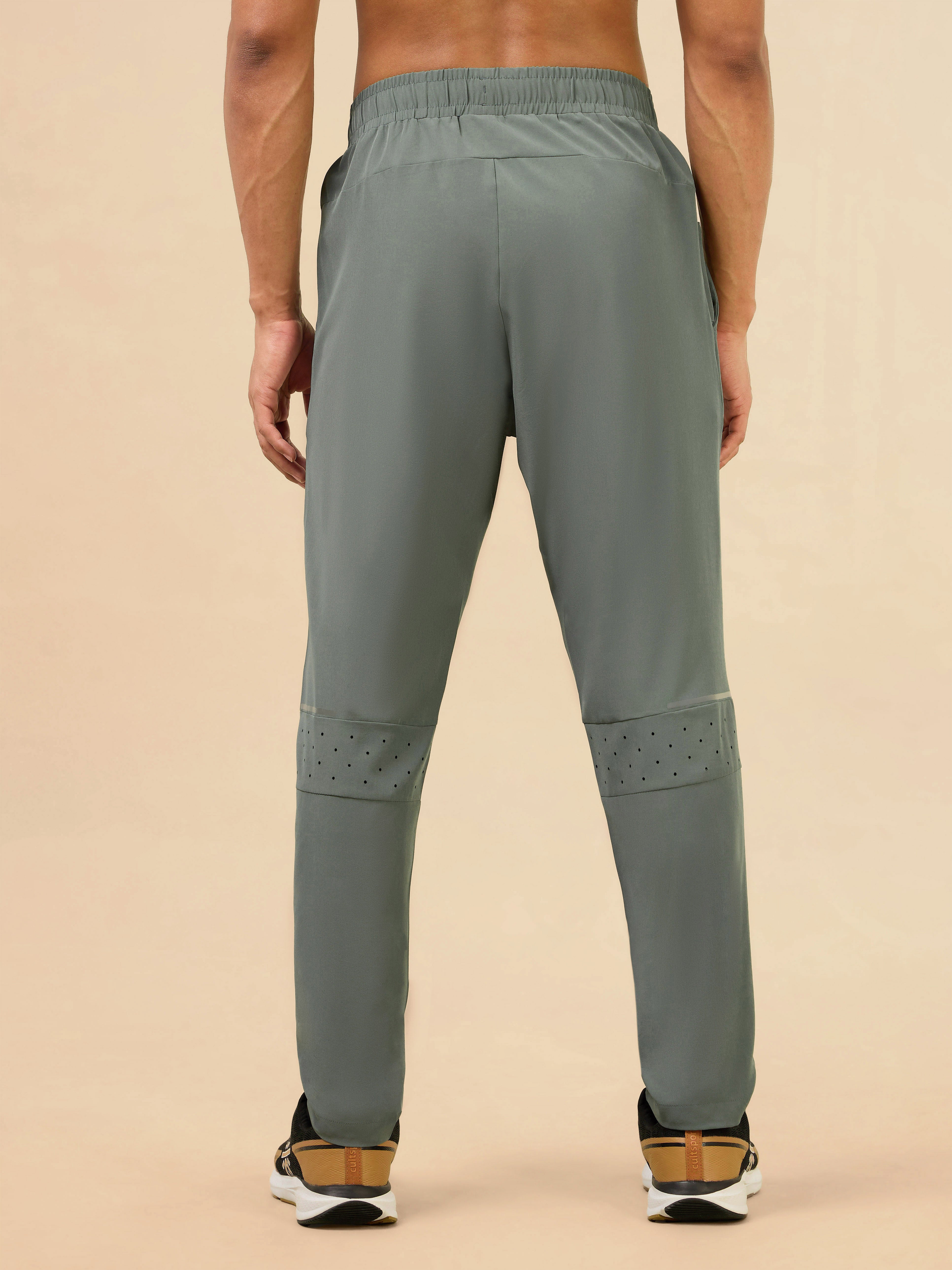 Men's Olive Train Out Premium Trackpants