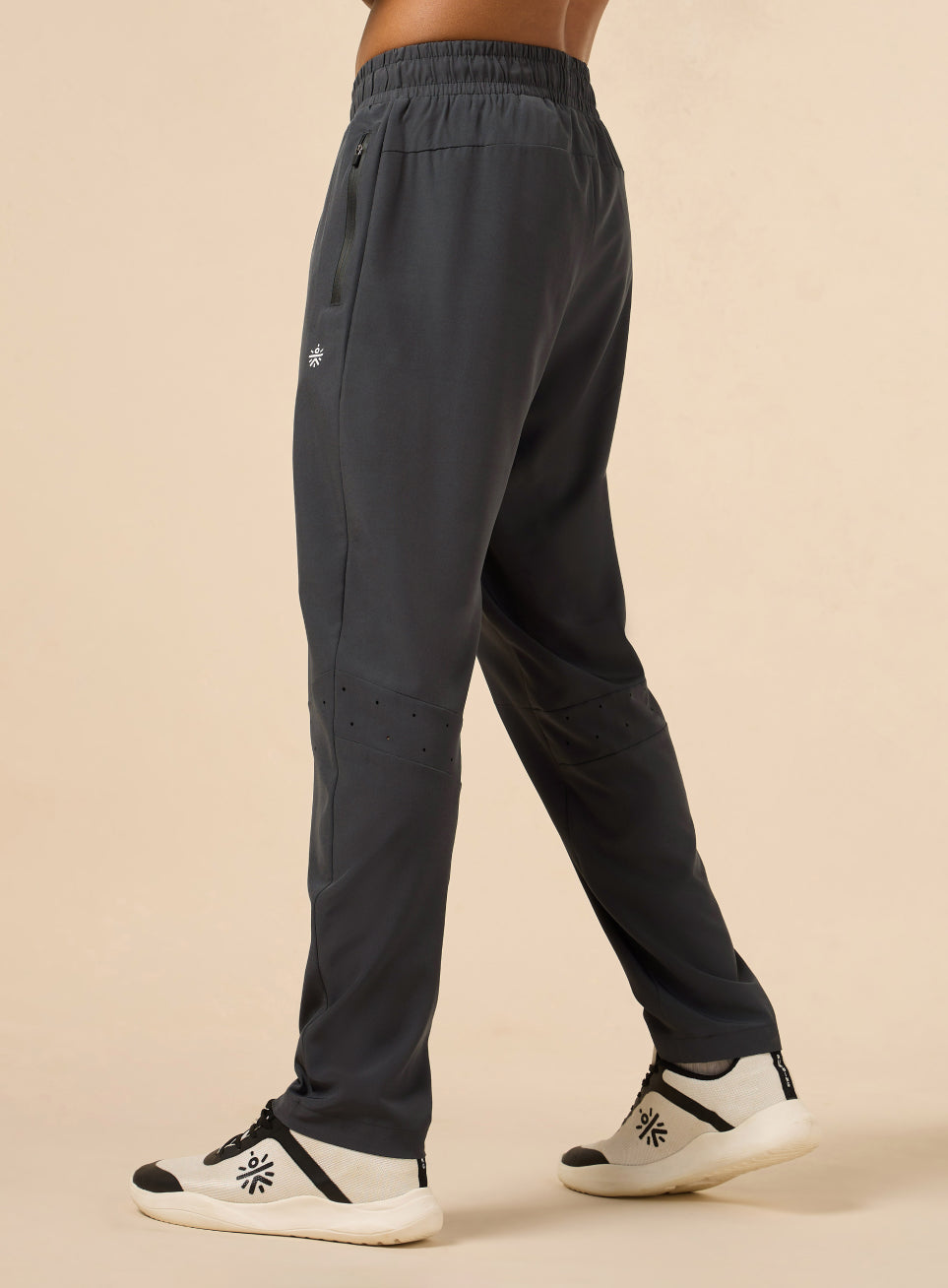 Men's Dark Grey High Flex Training Performance Pants