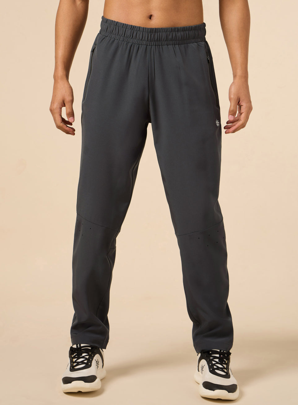 Men's Dark Grey High Flex Training Performance Pants