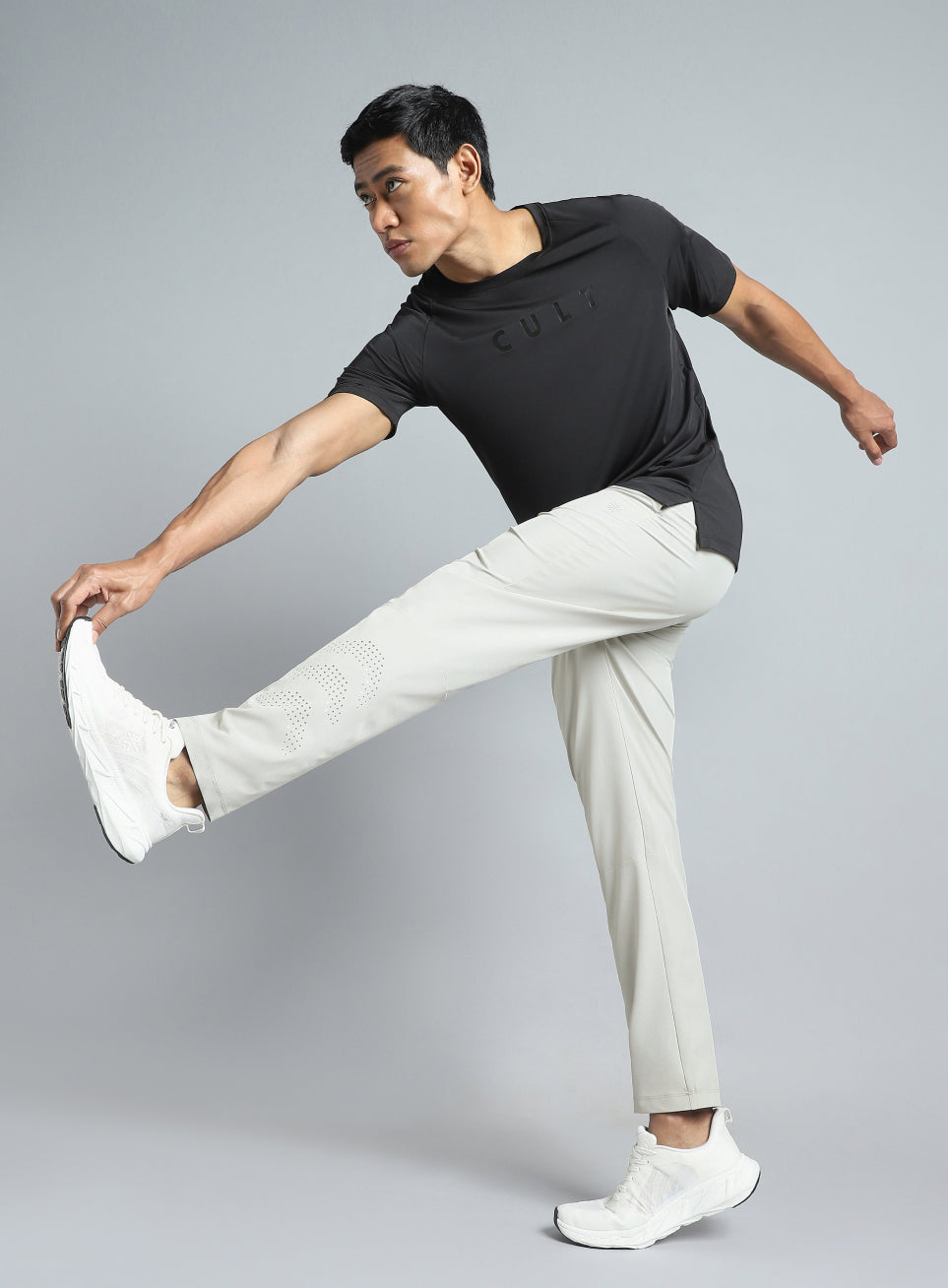 Men's Grey Ultimate Running Trackpants