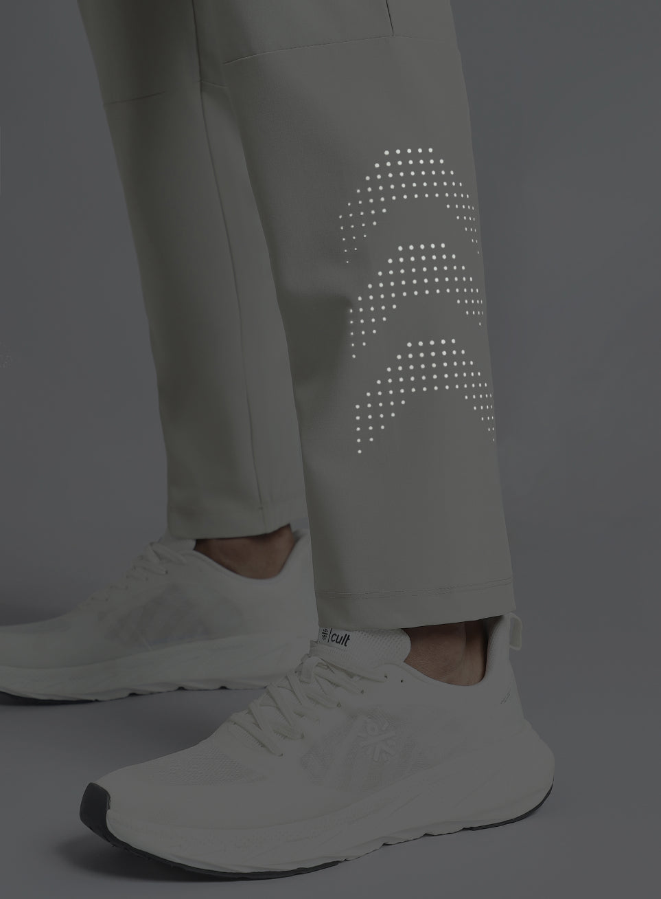 Men's Grey Ultimate Running Trackpants