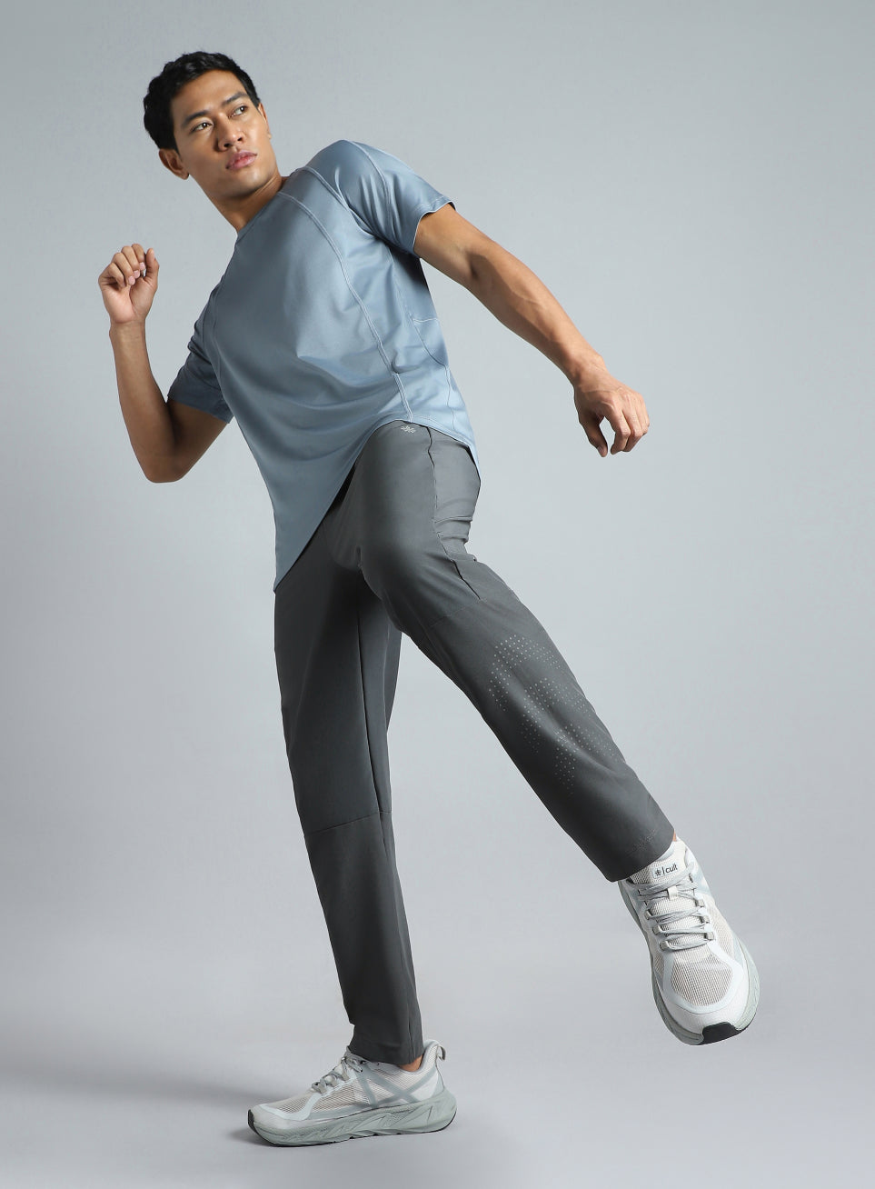 Men's D.Grey The Ultimate Running Trackpants