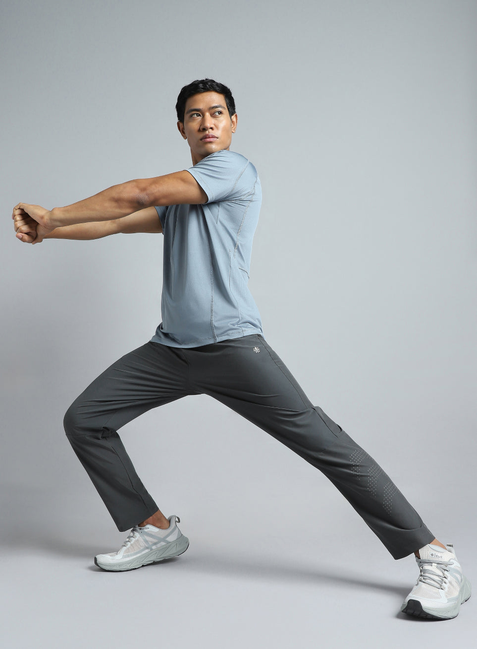 Men's D.Grey The Ultimate Running Trackpants